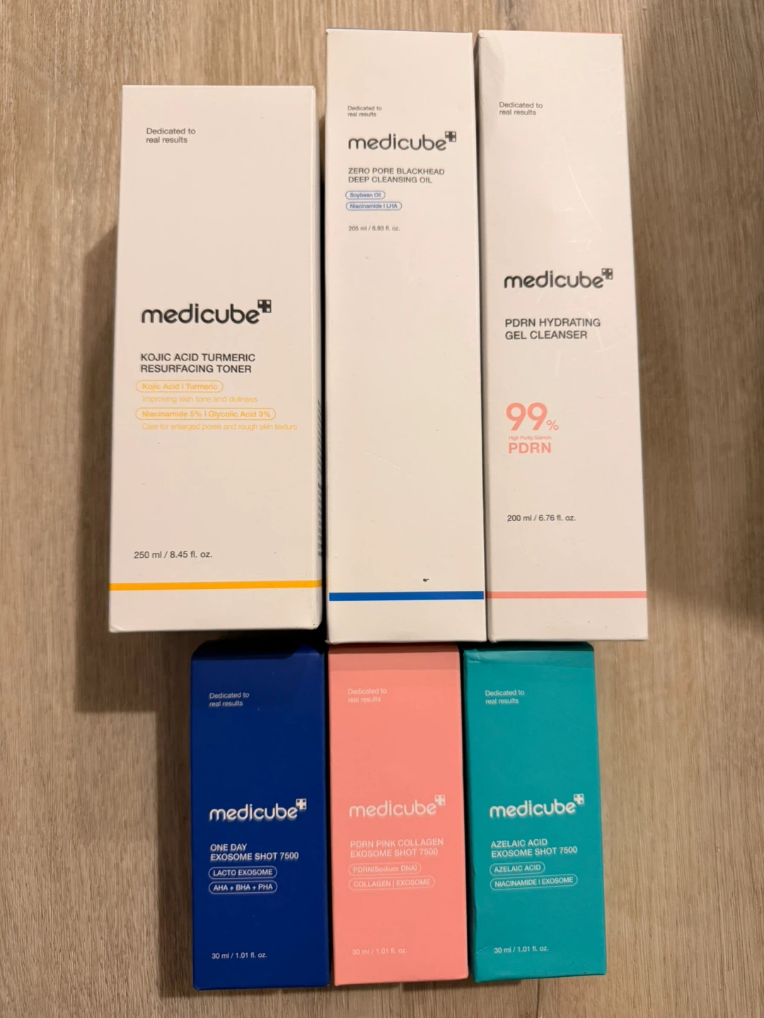 Medicube Skincare Set - Toner, Cleanser, Oil, and Exosome Shots - photo 2