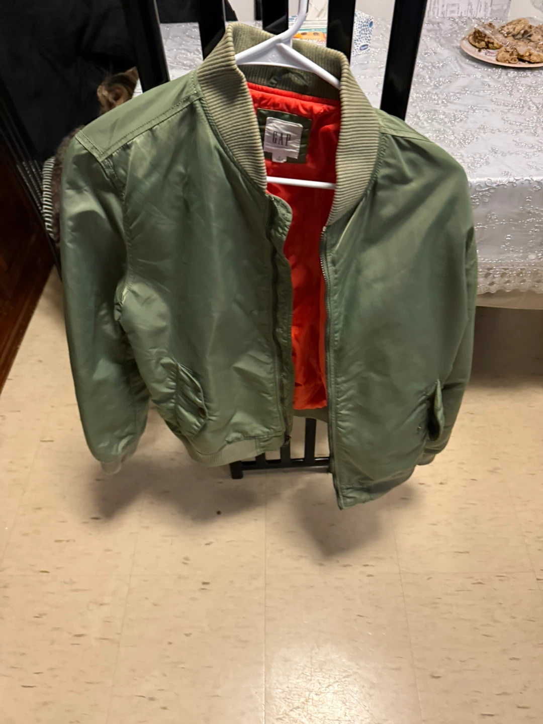 Green GAP Bomber Jacket