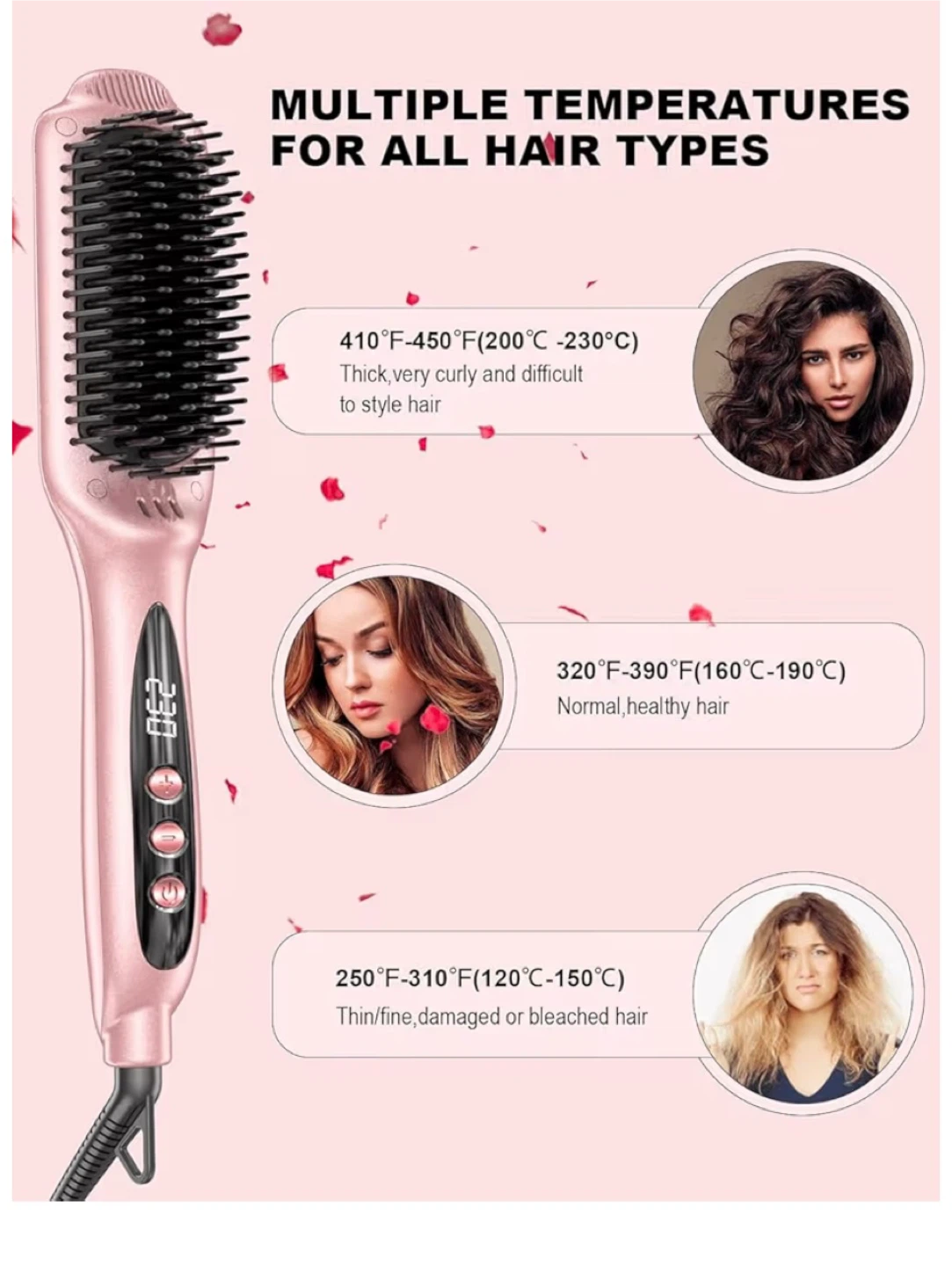 LANDOT Hair Straightener Brush - photo 2