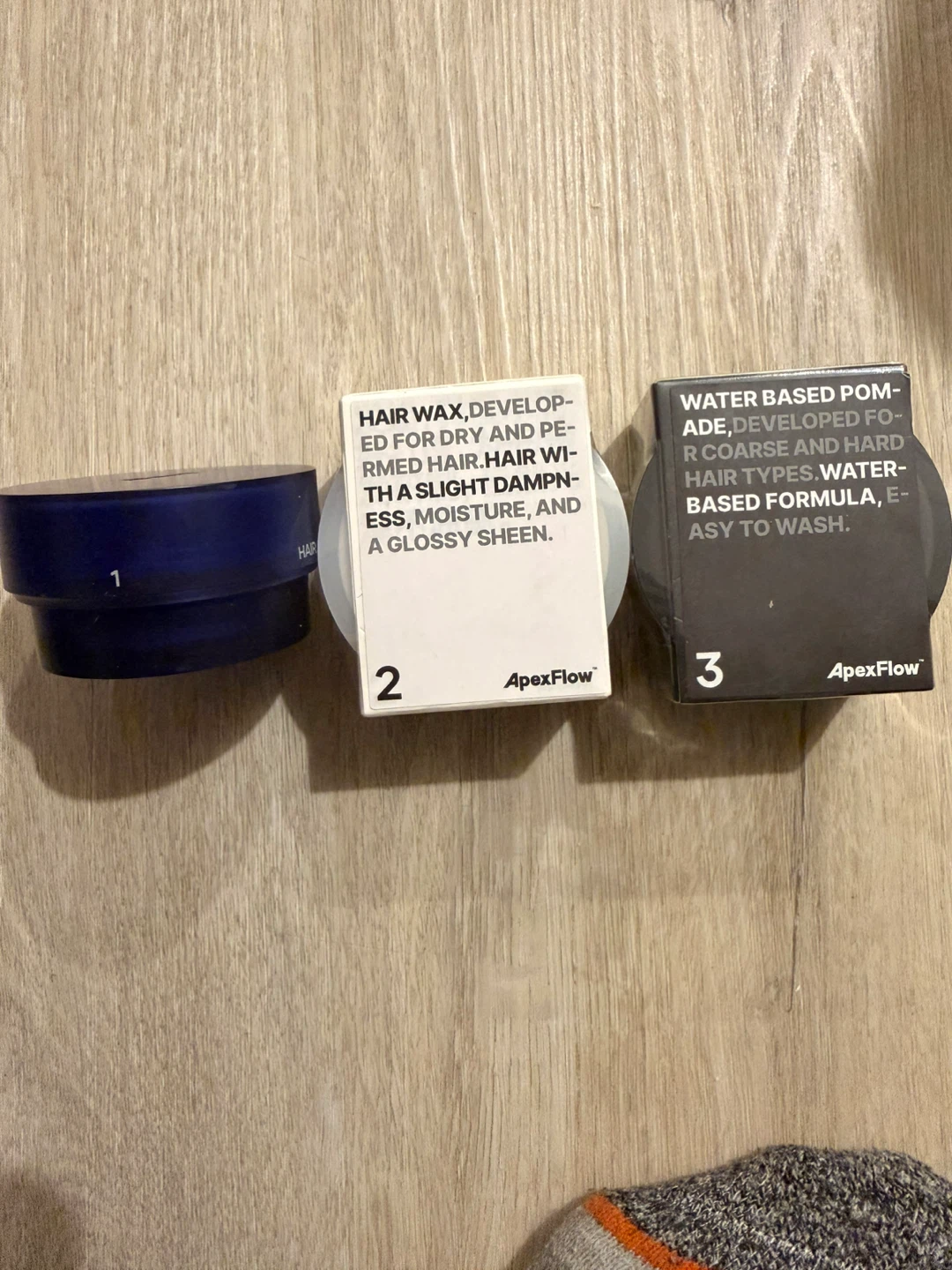 ApexFlow Hair Wax and Pomade Set