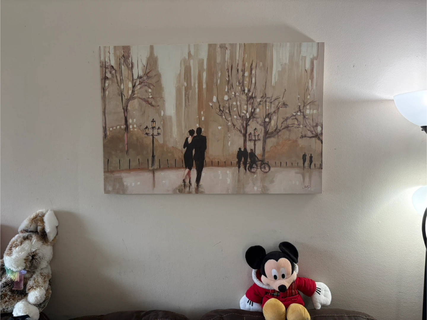 “An Evening Out Neutral” canvas wall art - photo 2
