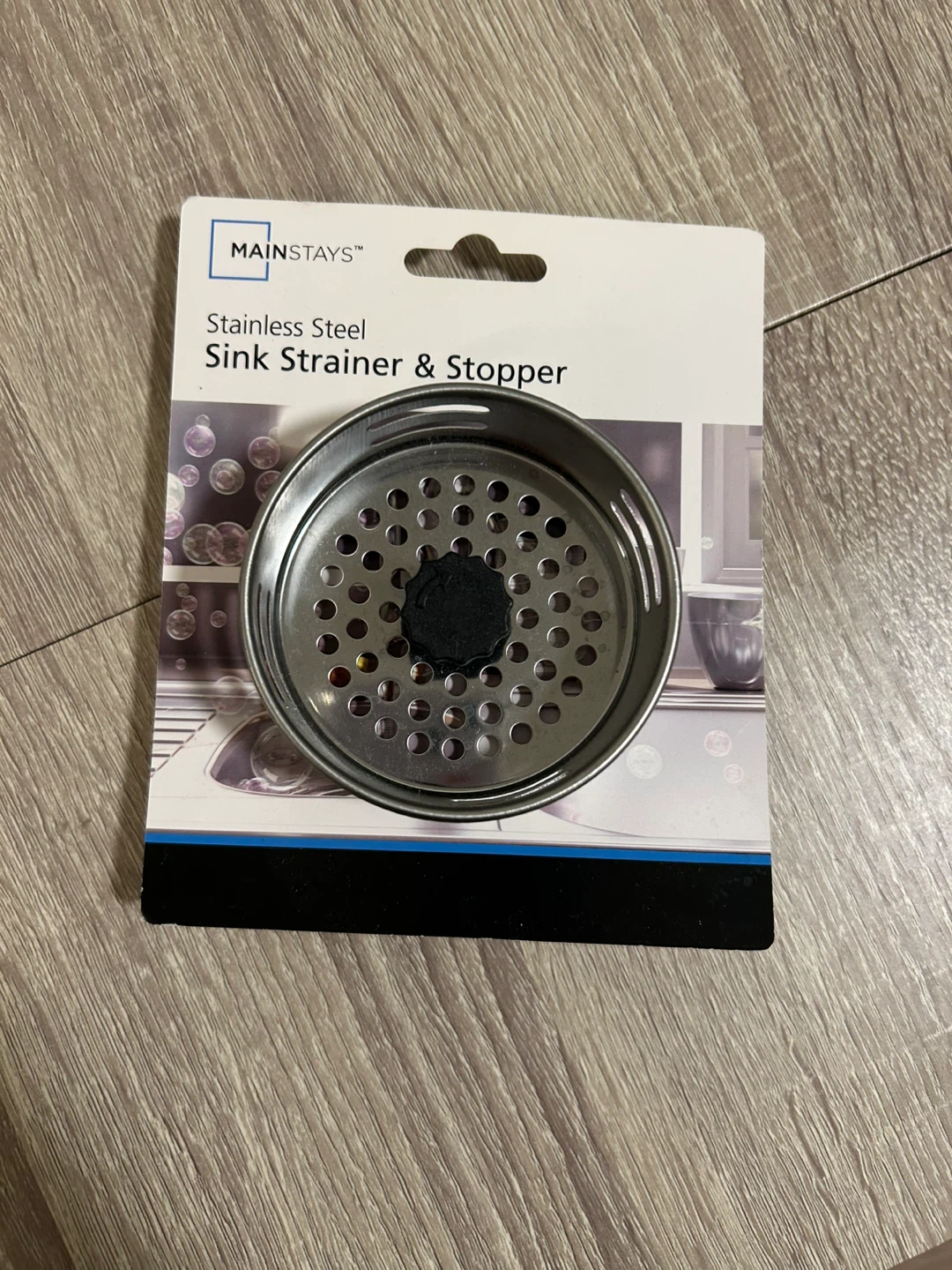 Mainstays Stainless Steel Sink Strainer & Stopper