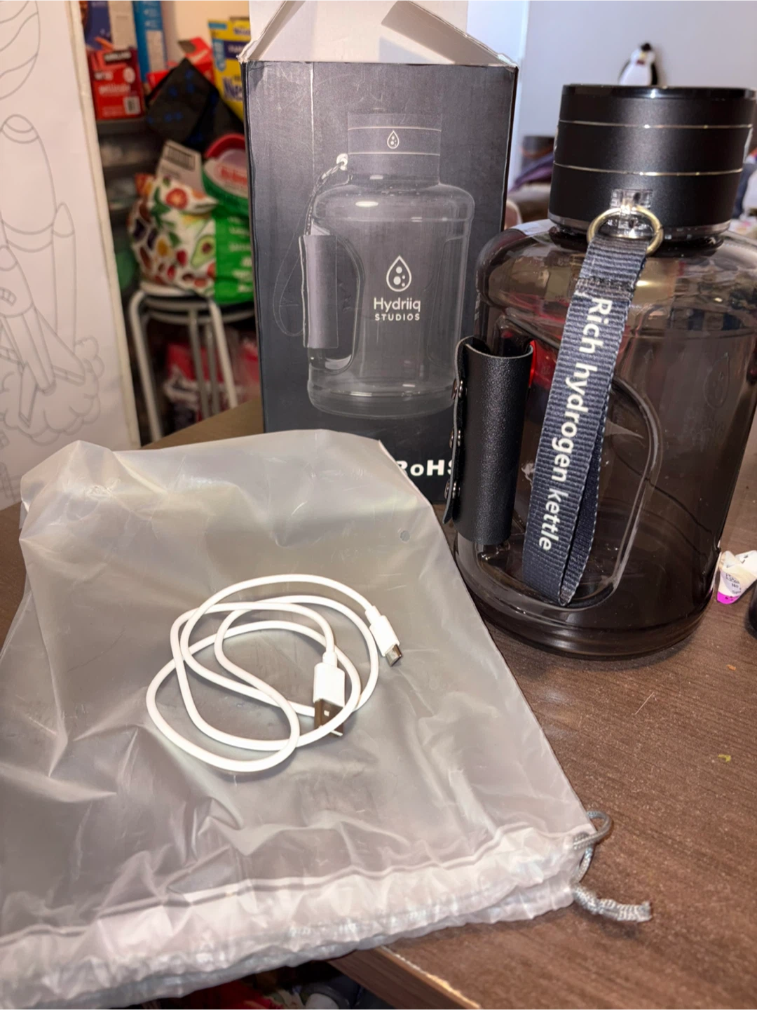 Portable Hydrogen Water Bottle - photo 3