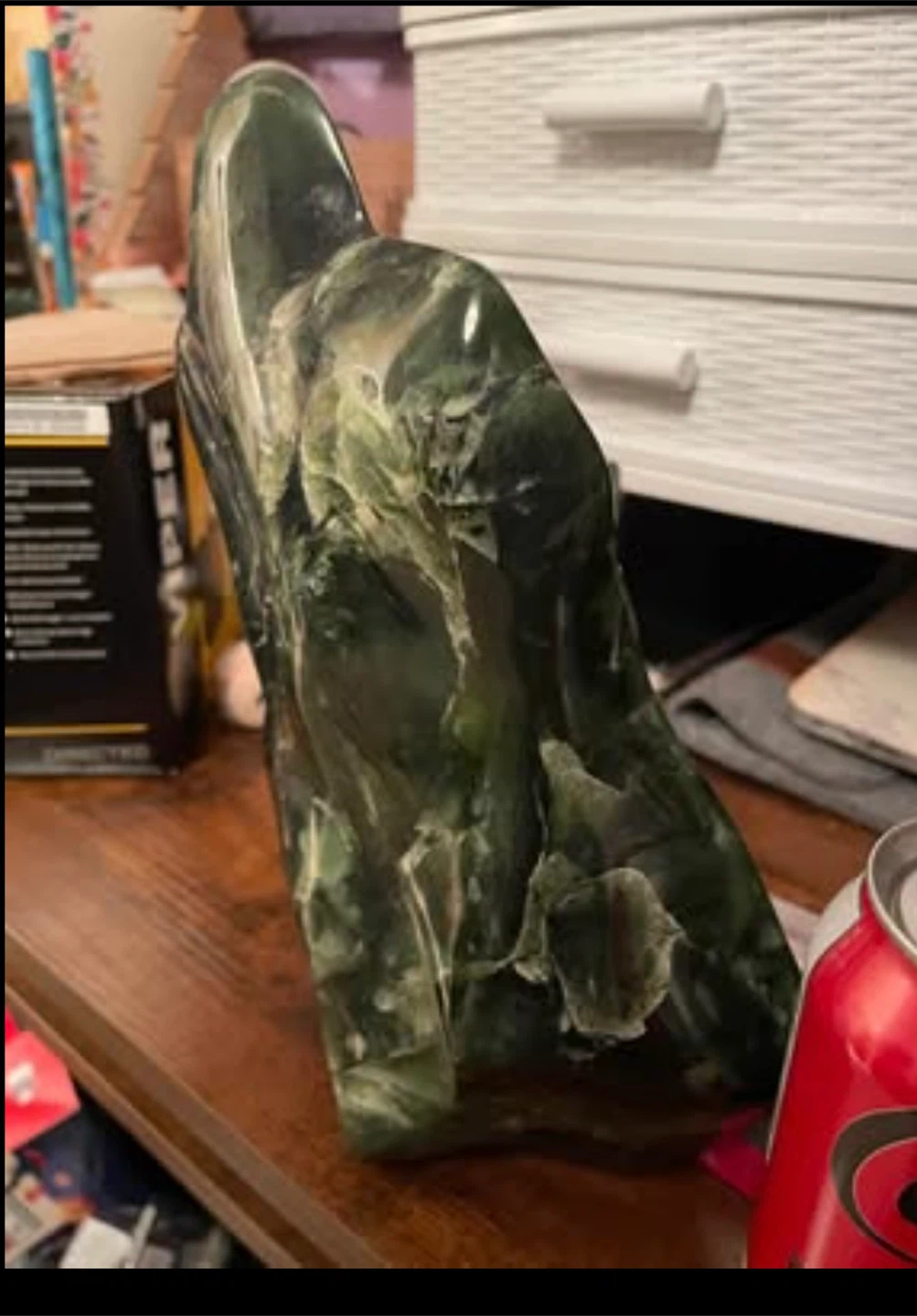 Polished Nephrite Jade Sculpture - photo 2