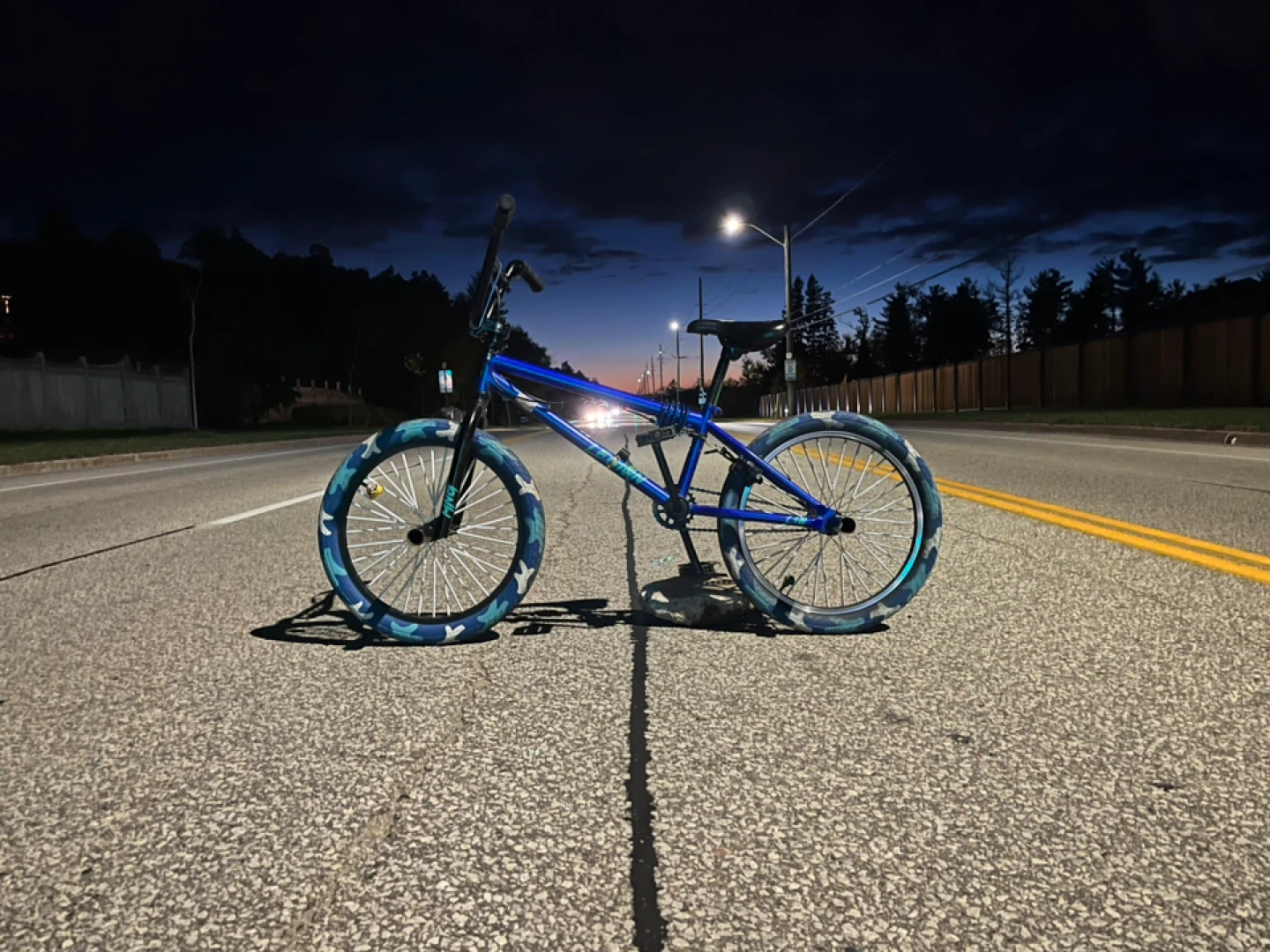 Blue BMX Bike - photo 3