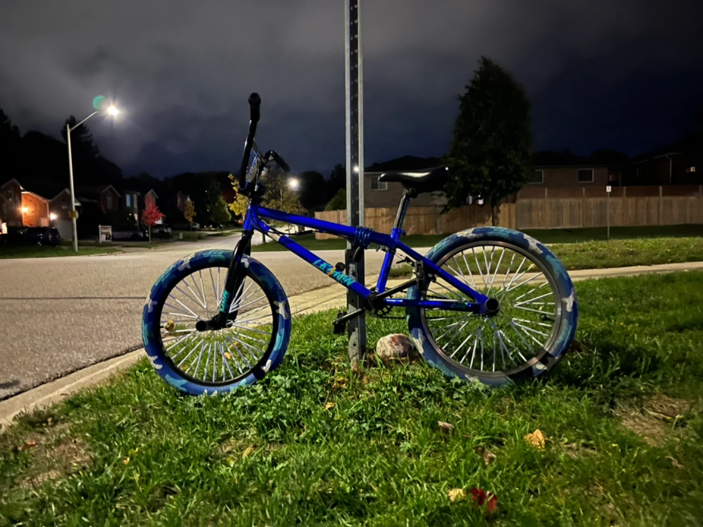 Blue BMX Bike - photo 2