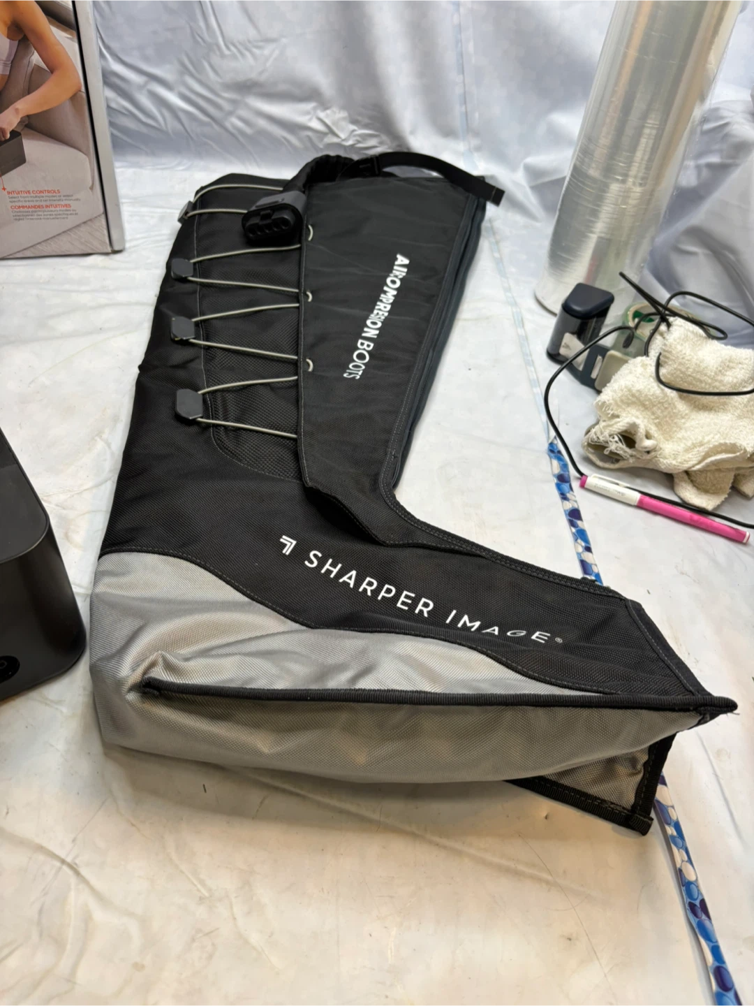 Sharper Image Air Compression Boots Small/Medium - photo 2