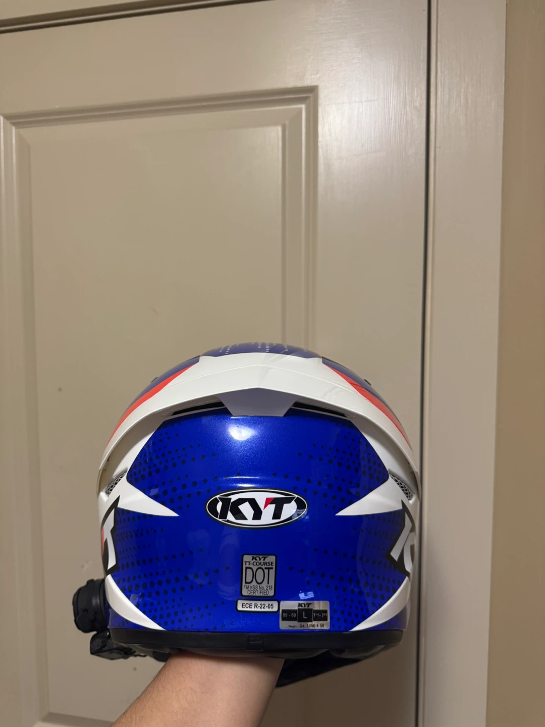 KYT TT-Course Motorcycle Helmet - photo 4