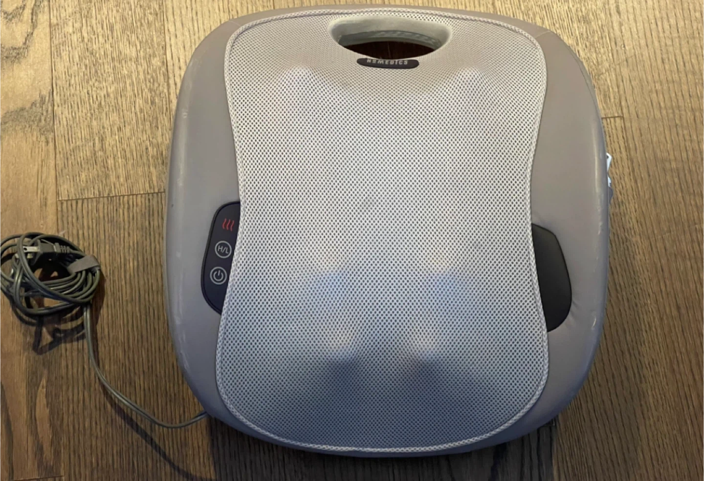 HoMedics Back Massager Heated Attaches to Chair w. Velcro strap