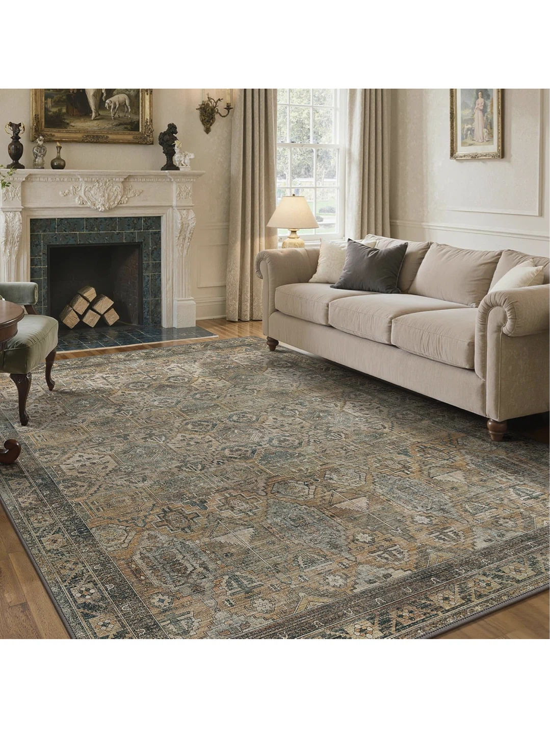 Genimo Machine Washable Area Rug 6x9