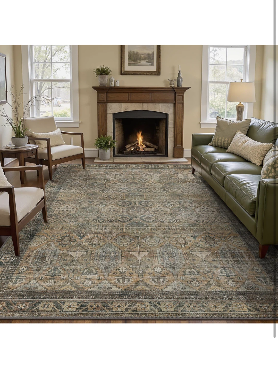 Genimo Machine Washable Area Rug 6x9 - photo 2