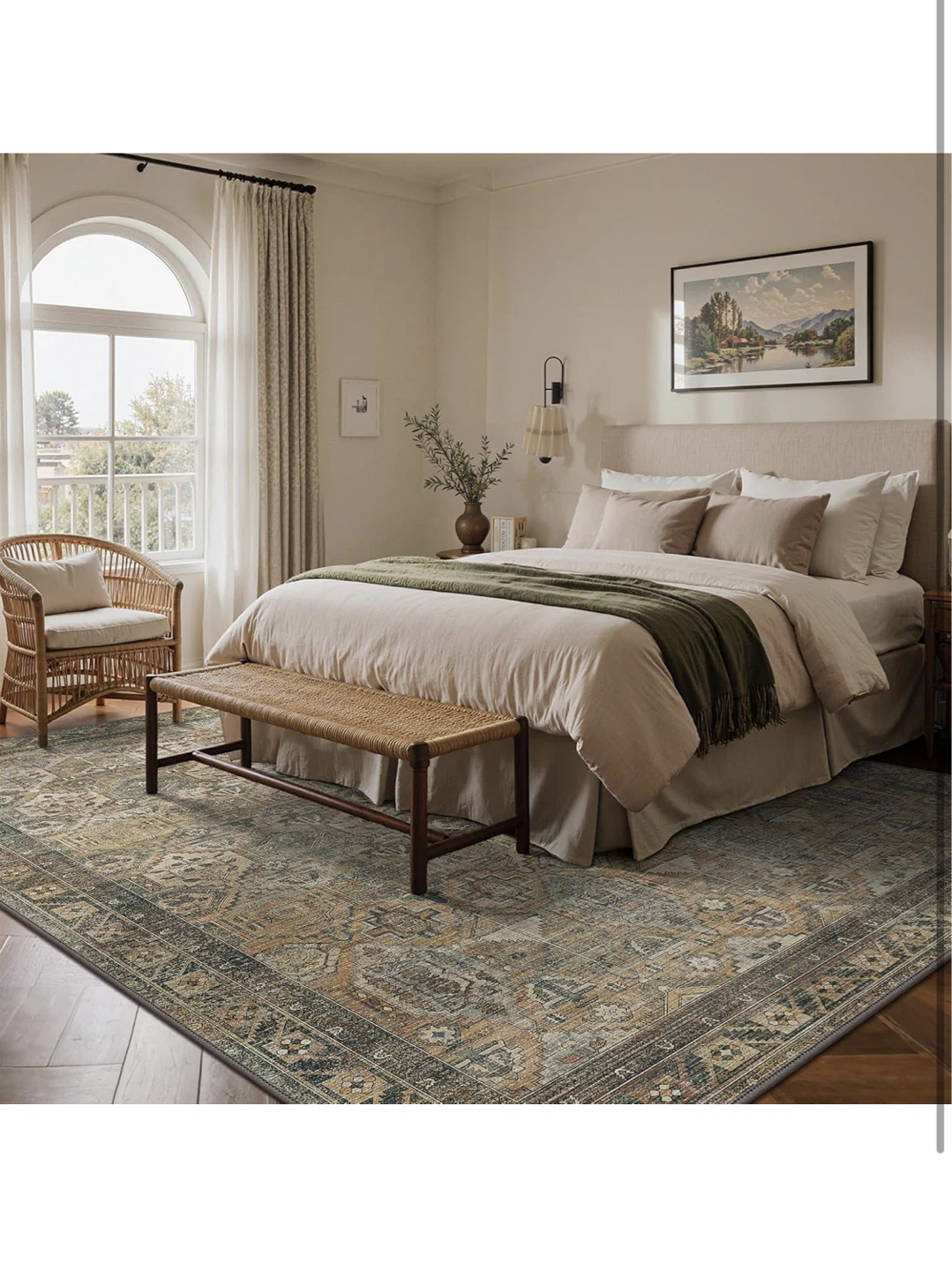 Genimo Machine Washable Area Rug 6x9 - photo 3