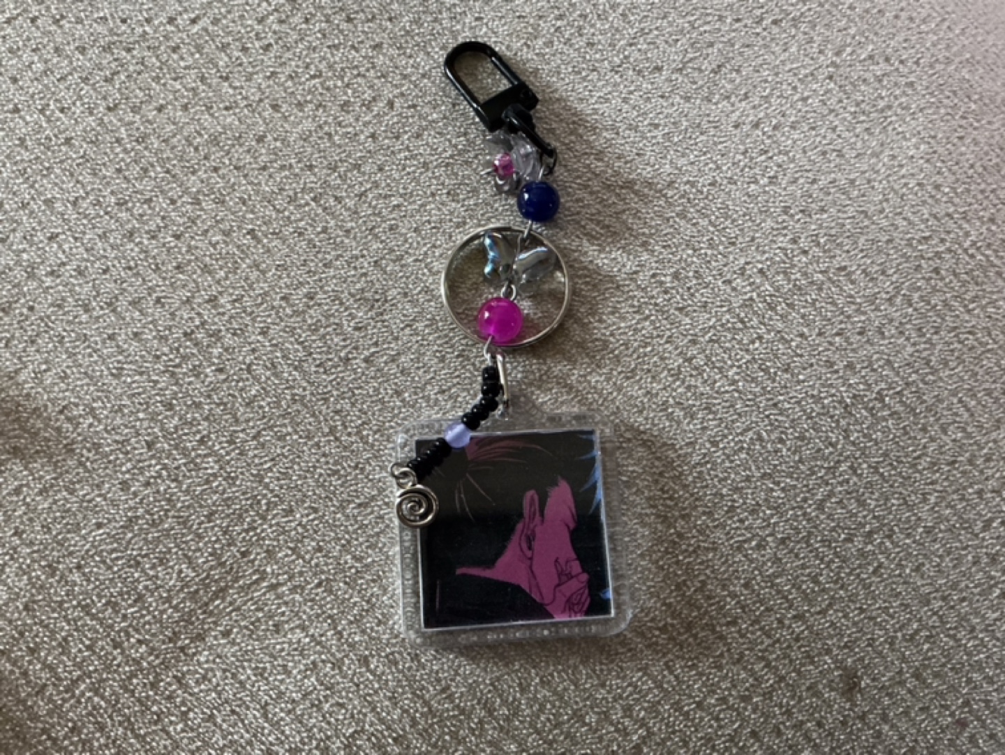 JJK Keychain with Beads