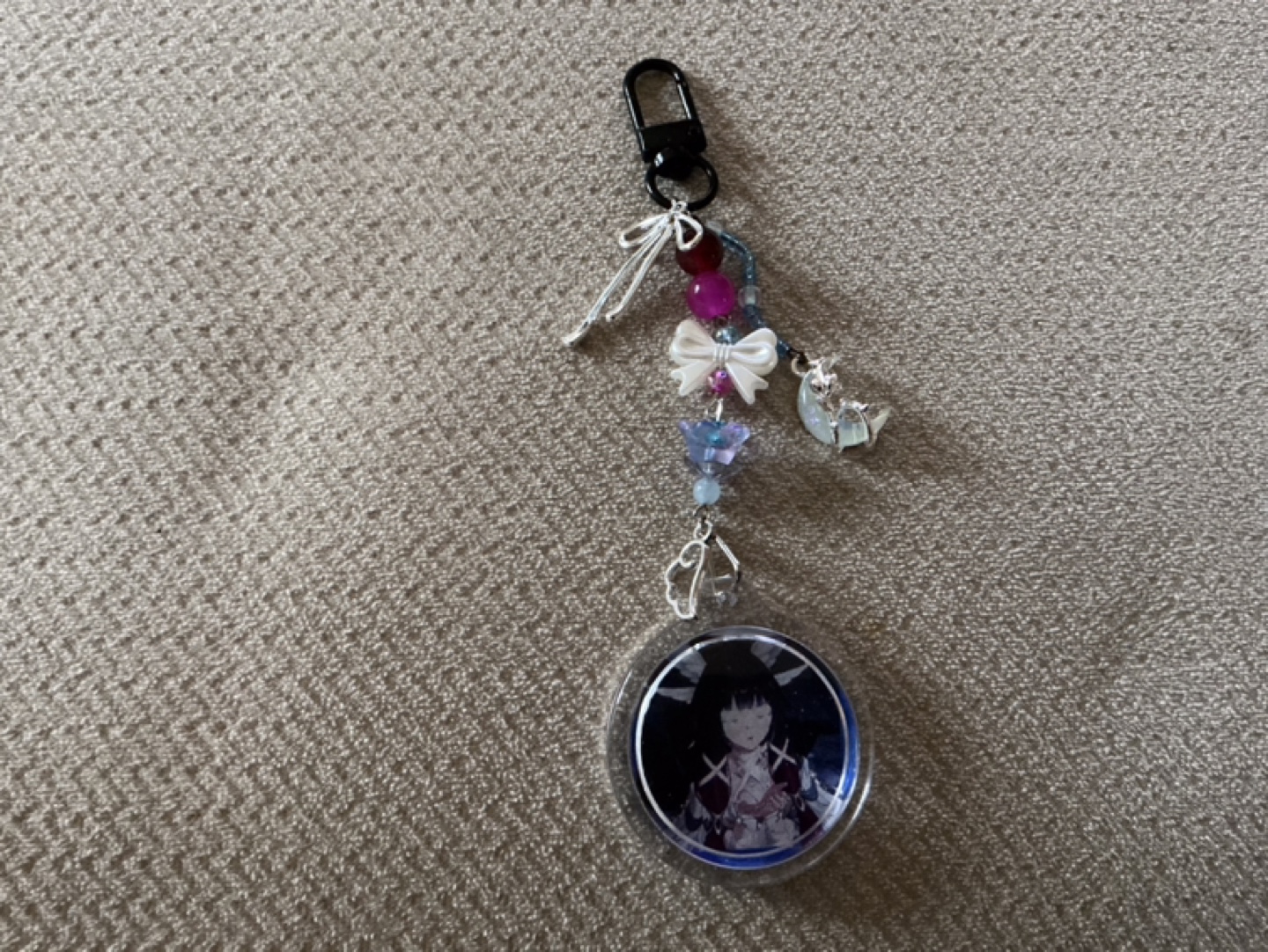 Genshin impact Columbina Keychain