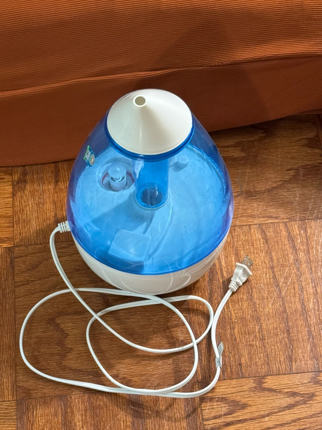 Blue and White Humidifier