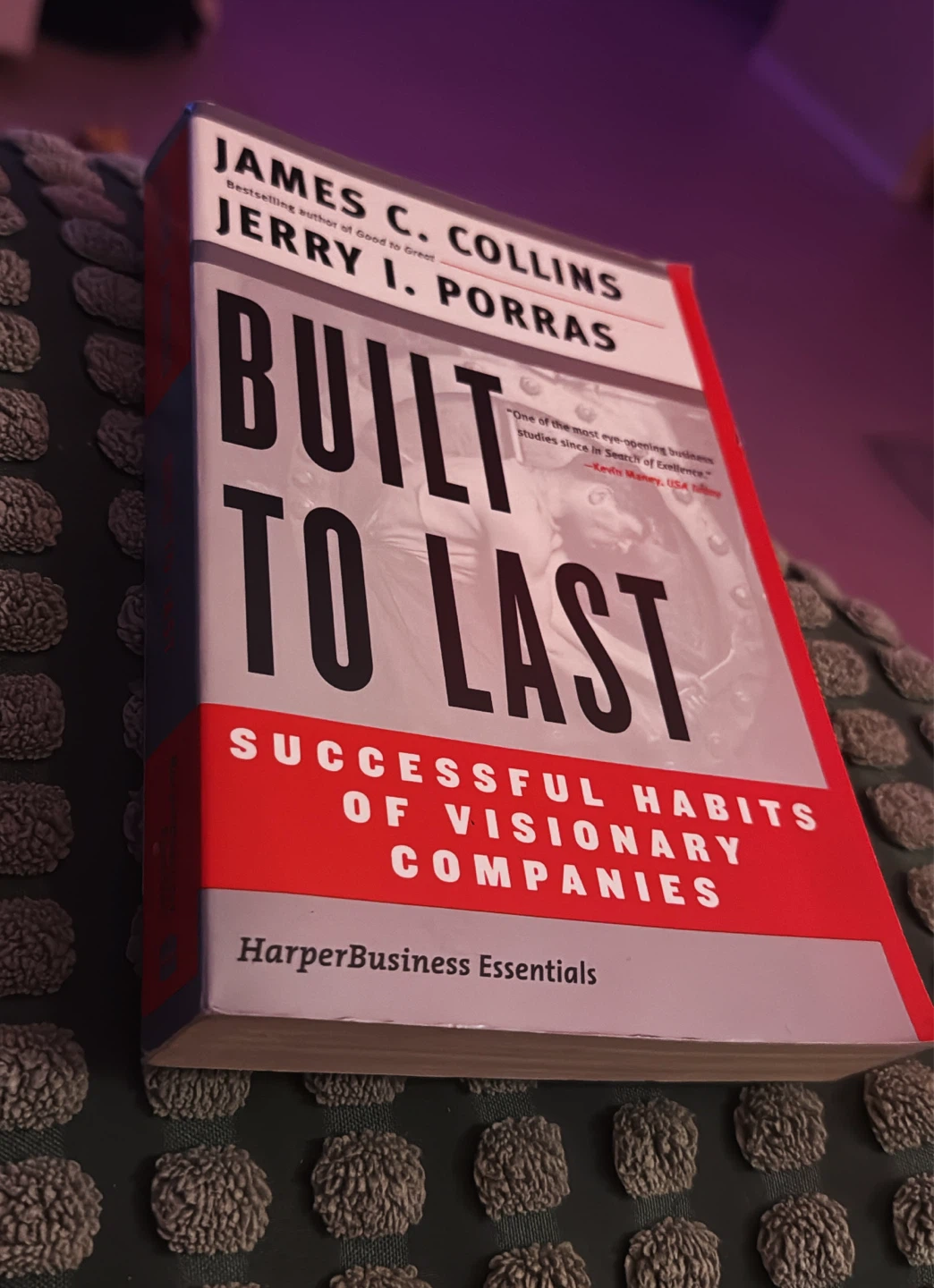 Built to Last: Successful Habits of Visionary companies