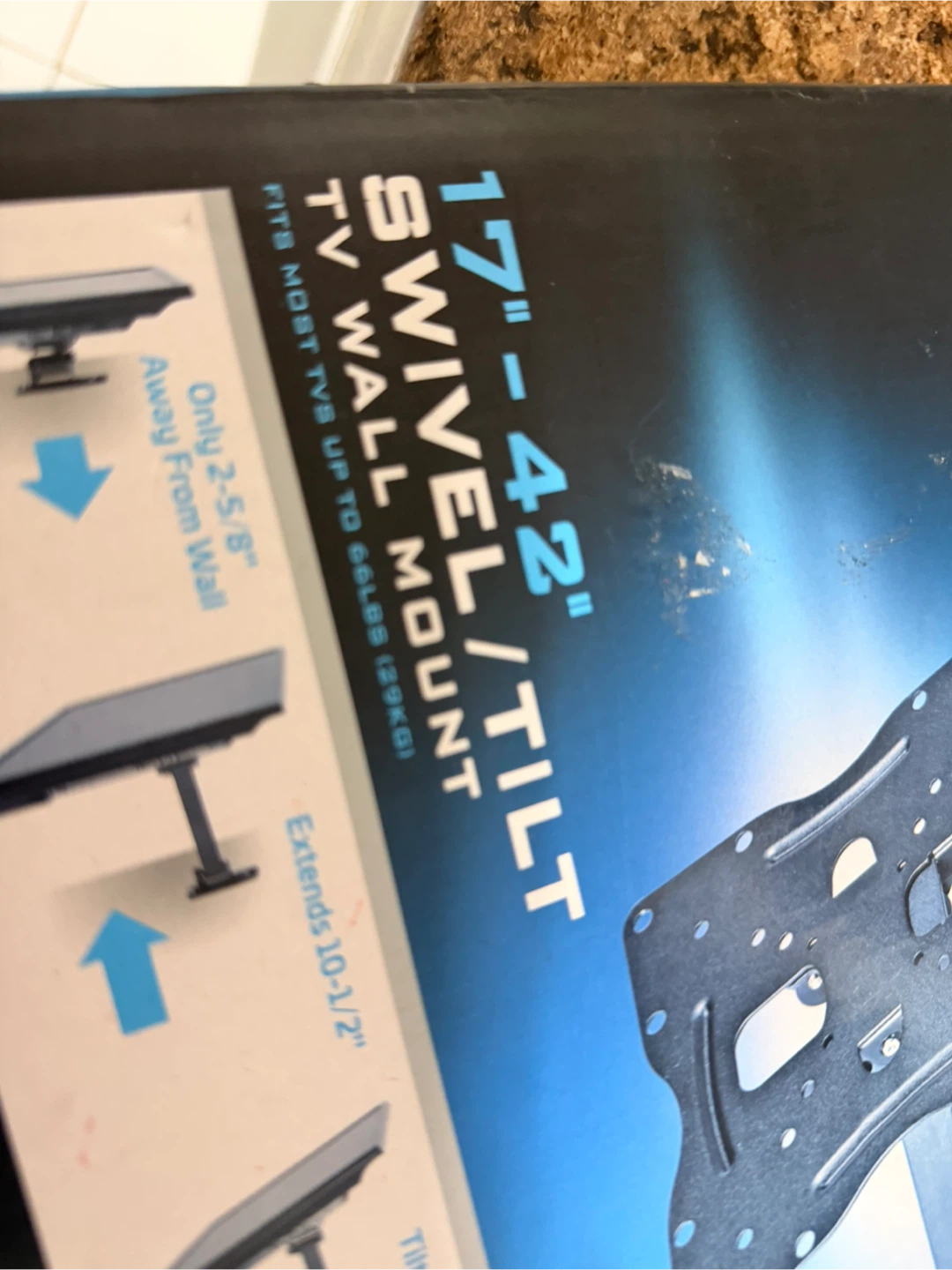 Armstrong 17"-42" Swivel/Tilt TV Wall Mount - photo 2