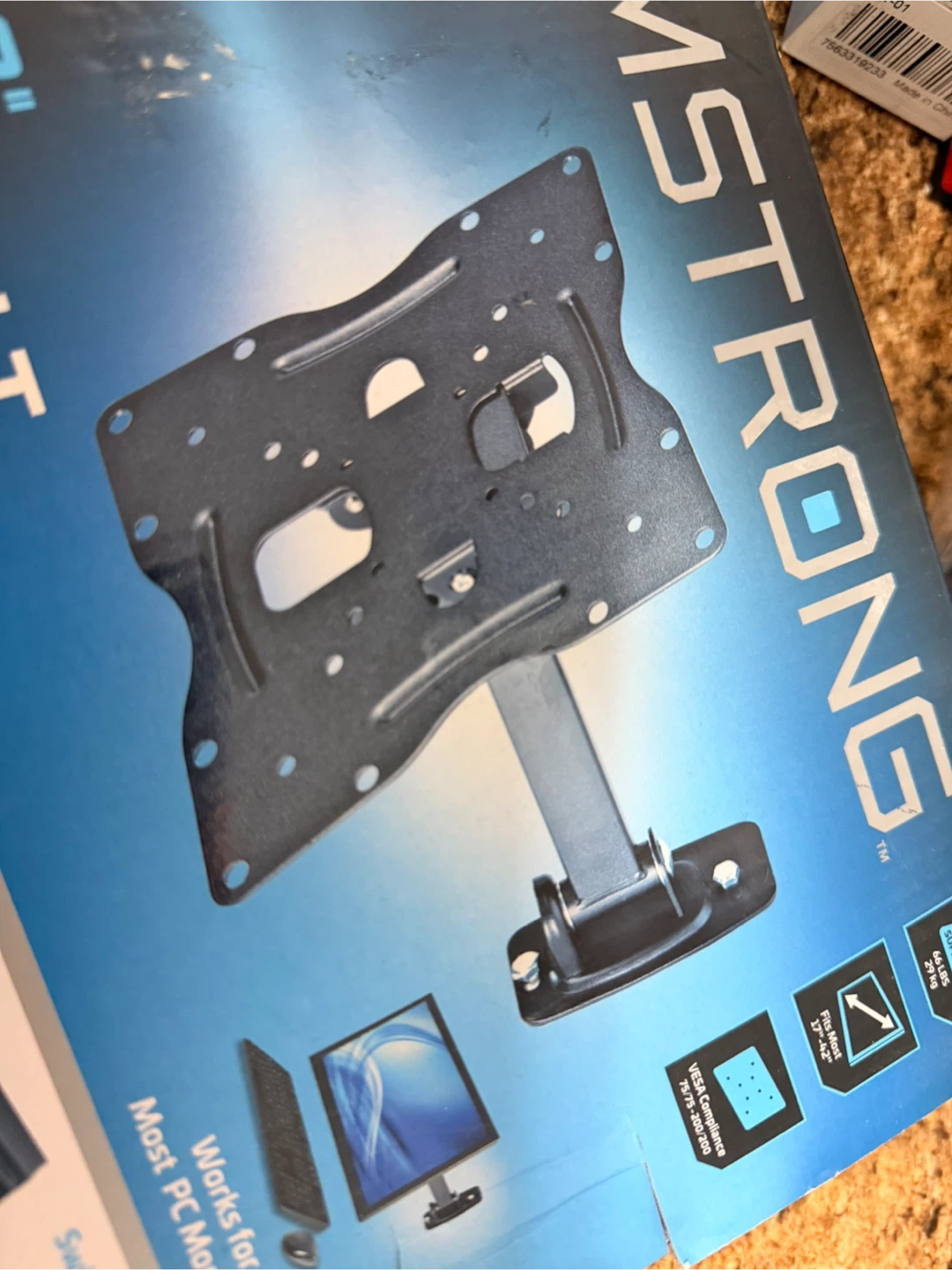 Armstrong 17"-42" Swivel/Tilt TV Wall Mount - photo 3