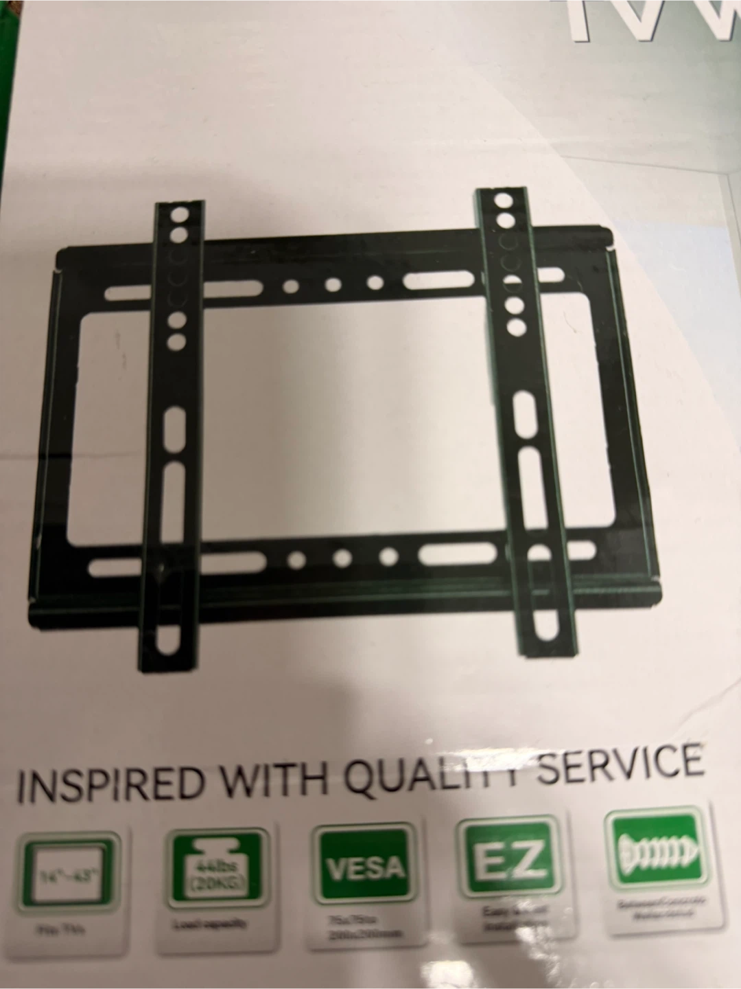 TV Wall Mount for 14"-43" Flat Panel LED LCD PDP - photo 2