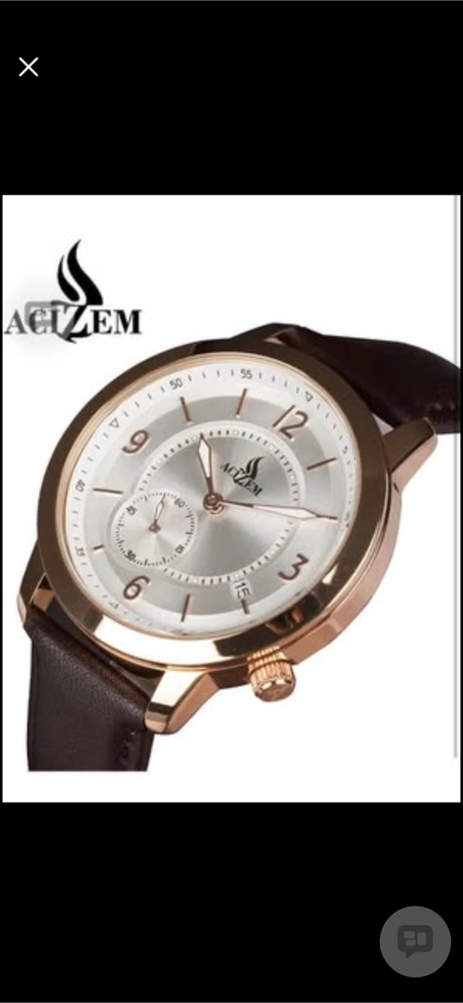 ACIZEM Squint Analog Watch Rose Gold Case - photo 2
