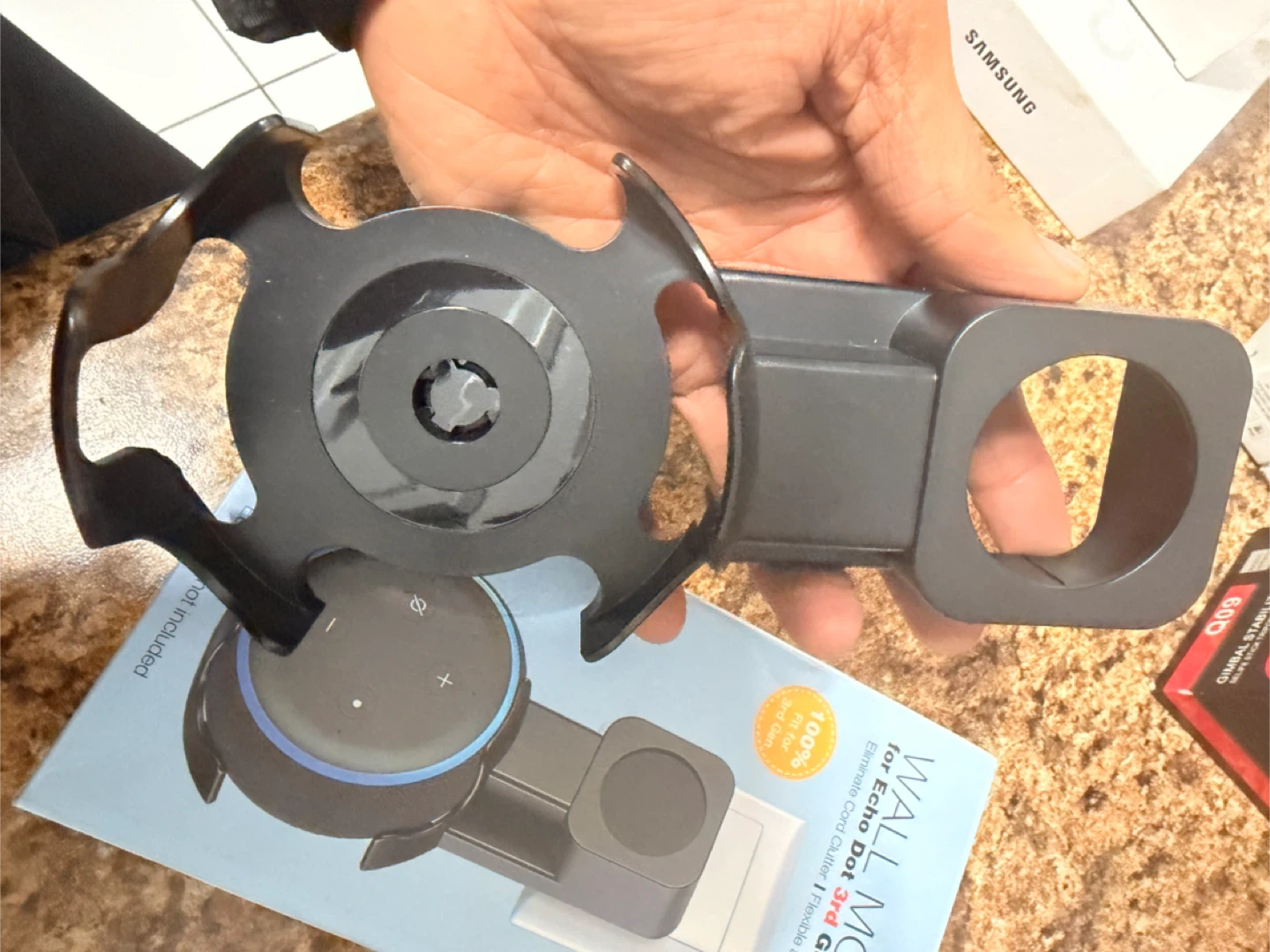 Wall Mount for Echo Dot 3rd Gen - photo 4