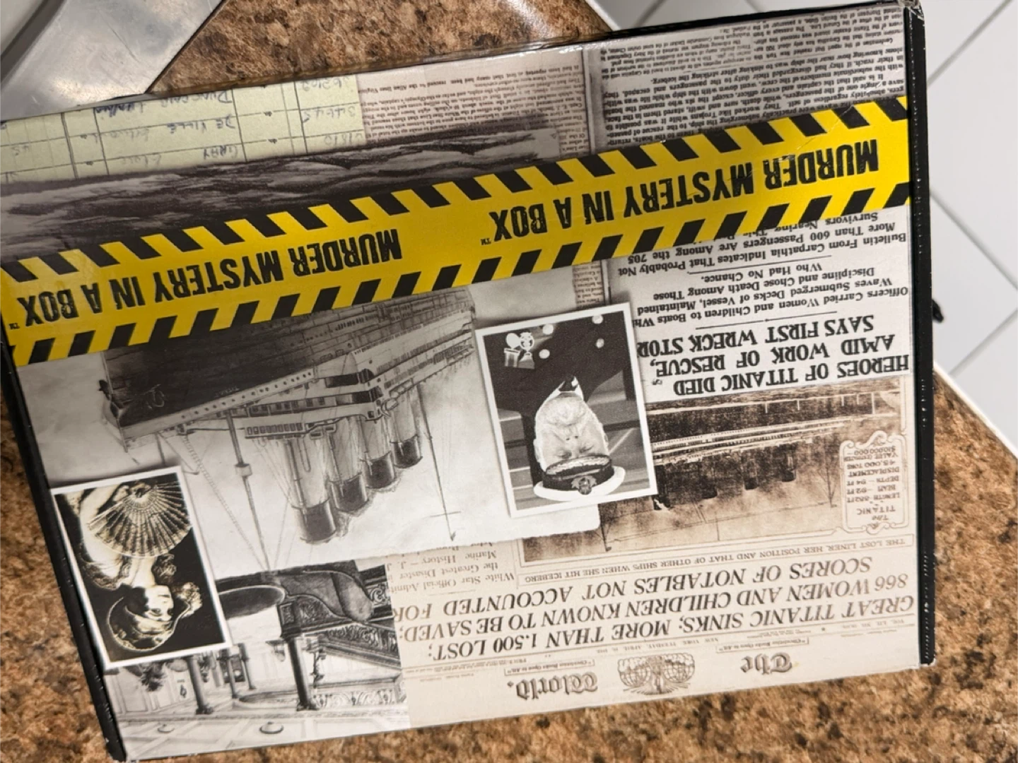 Murder Mystery in a Box: The Titanic - photo 4