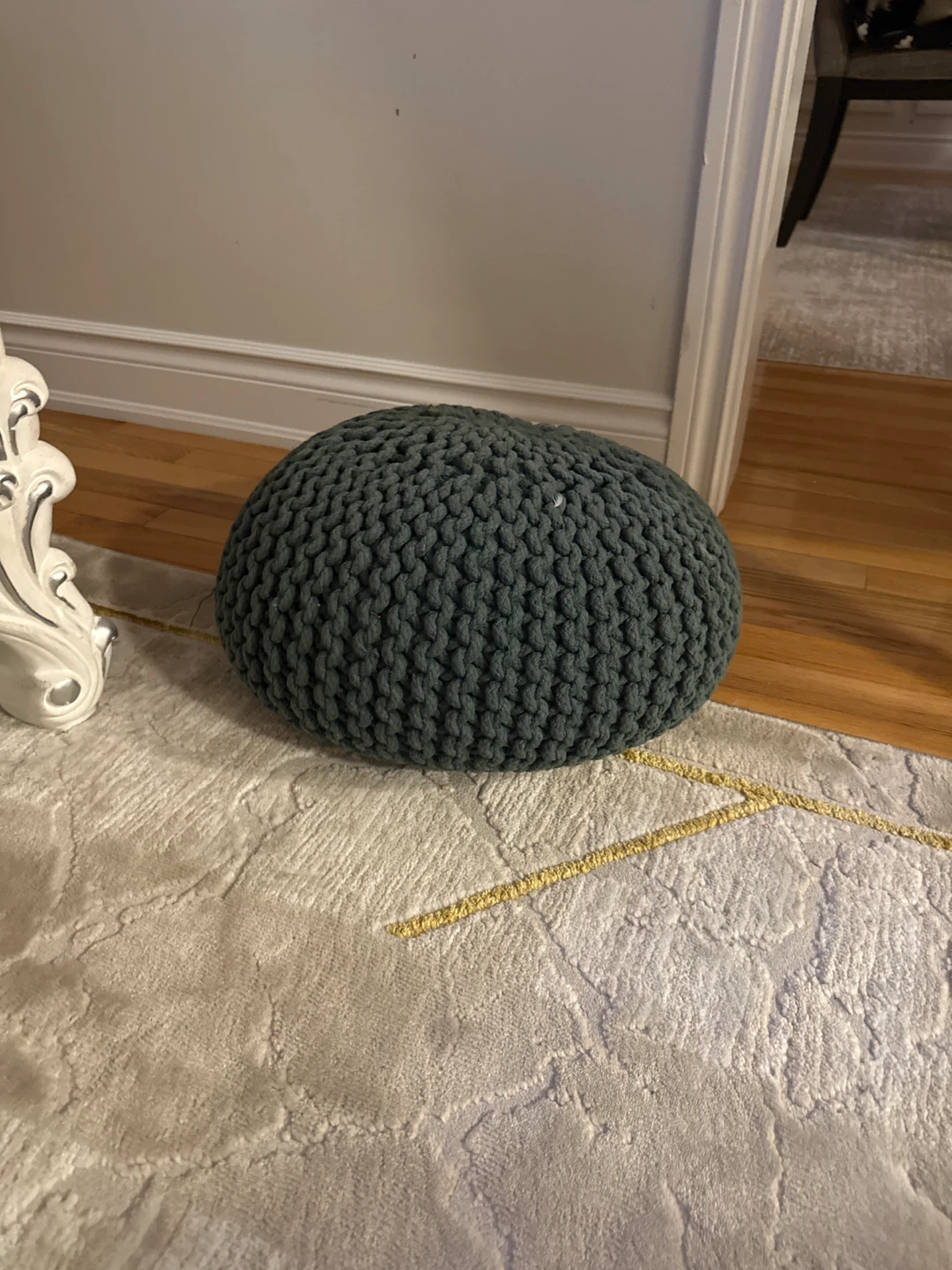 Knit Poufs (Set of 2)