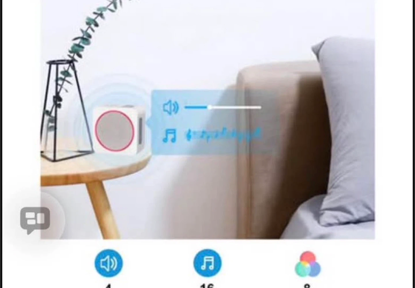 Smart Doorbell with 8 LED Light Colors - photo 3