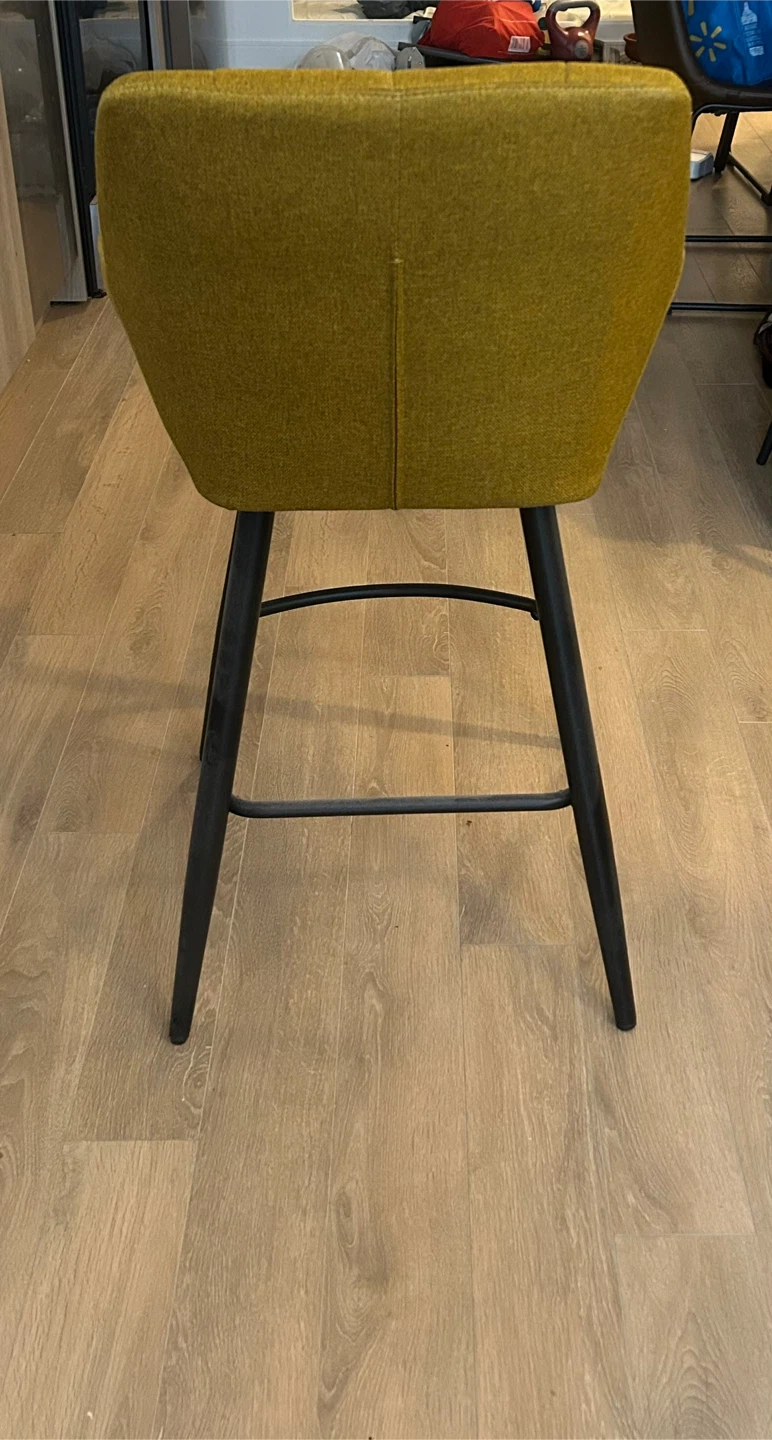 Dark yellow high rise chair (2 available) - photo 4