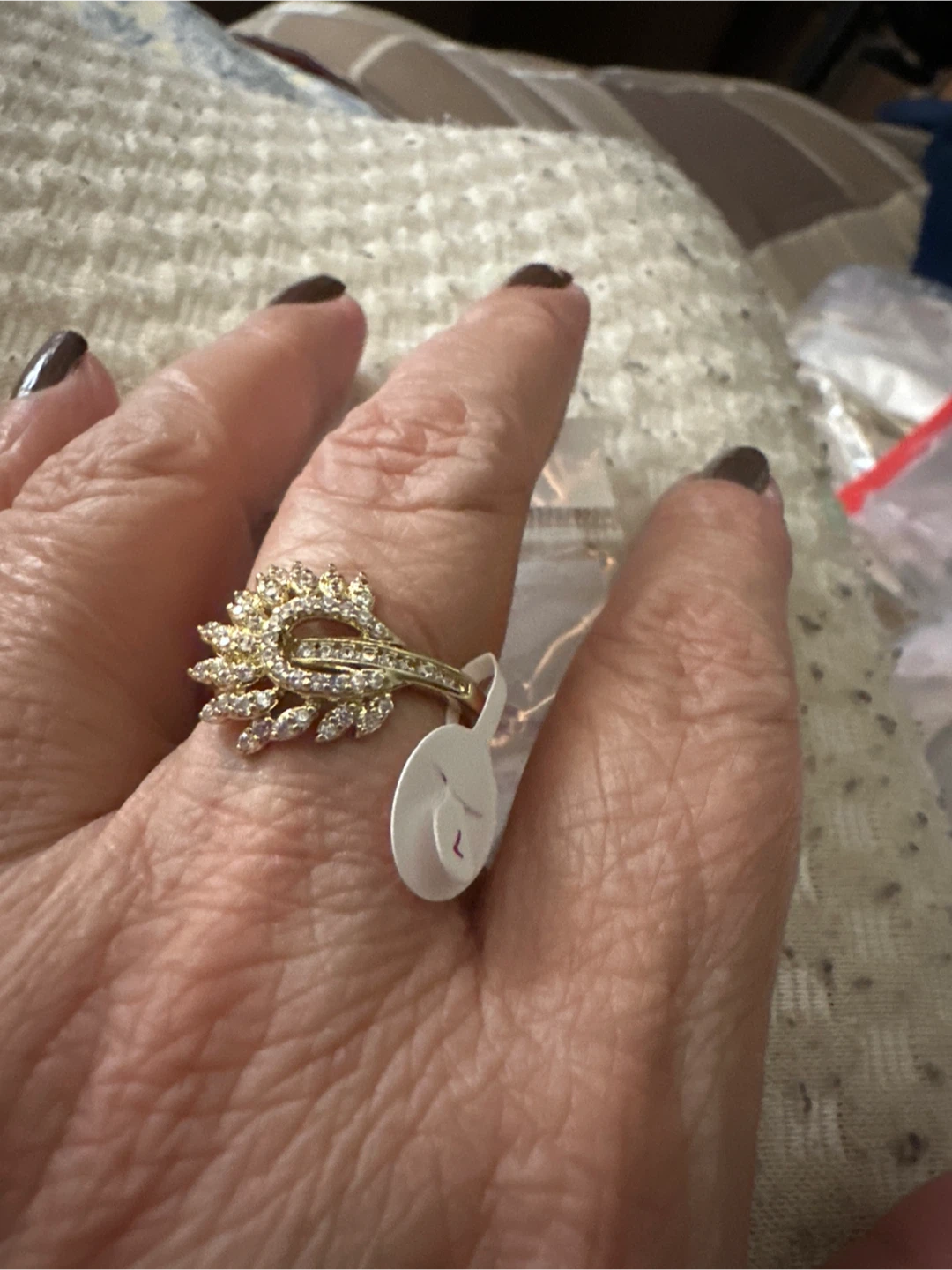 14k gold laminated Ring