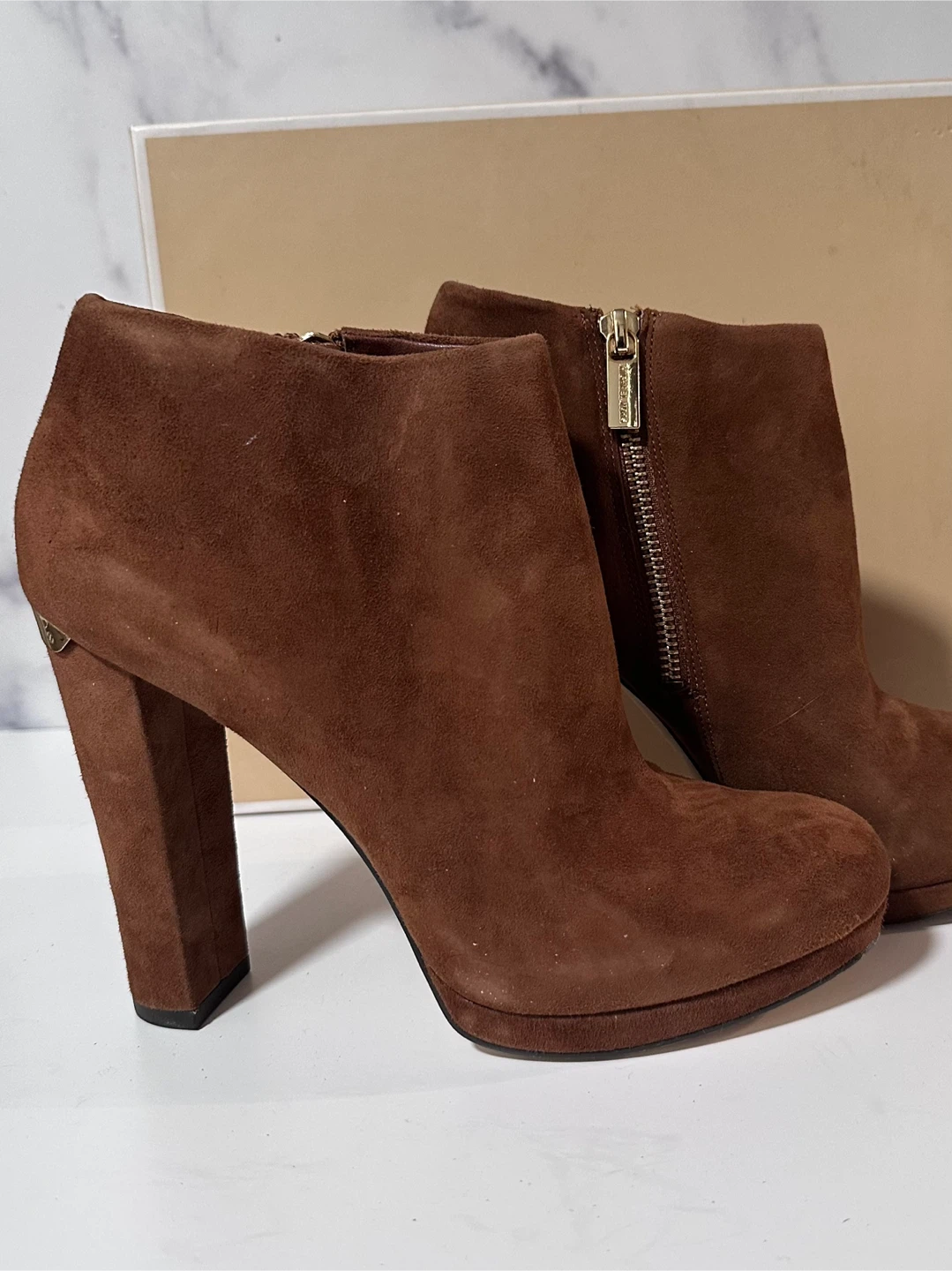 Michael Kors Suede Ankle Boots - photo 3