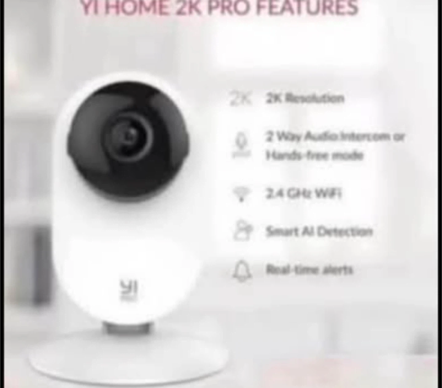 Yi Home 2K Pro Security Camera