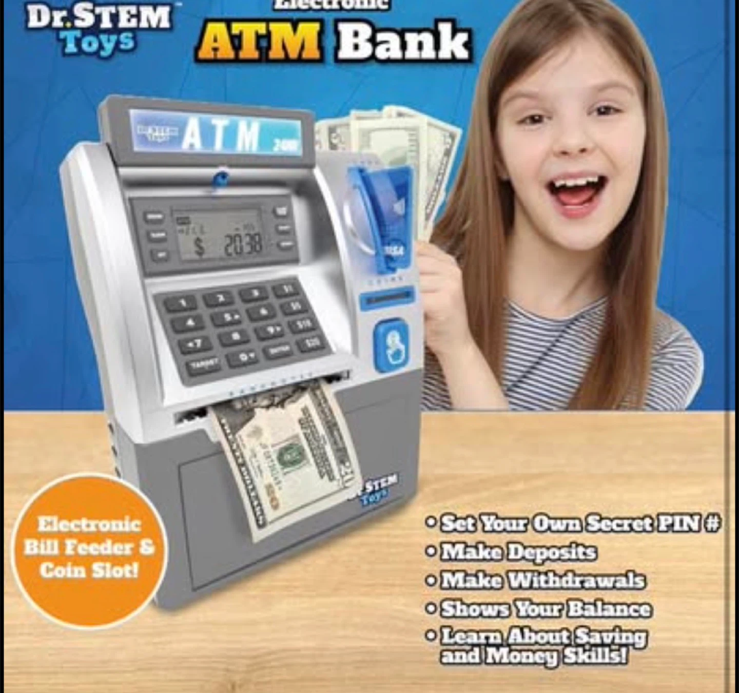 Dr. STEM Toys Electronic ATM Bank - photo 5