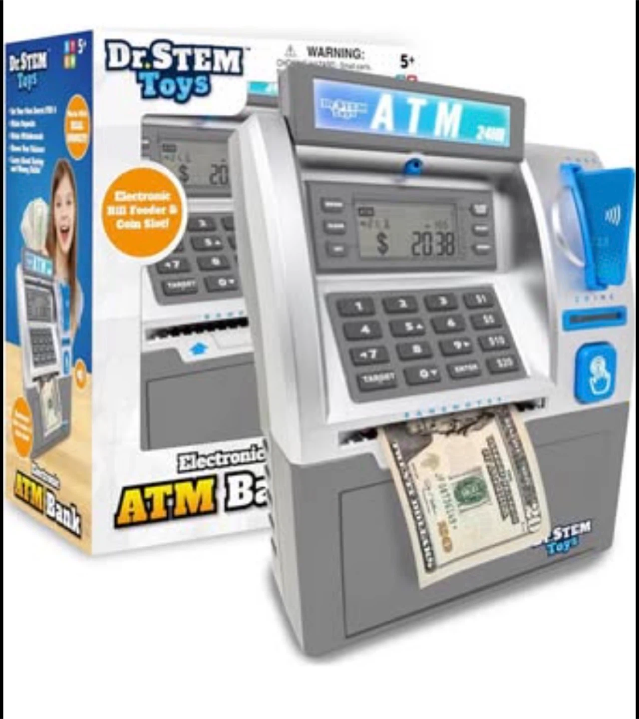 Dr. STEM Toys Electronic ATM Bank