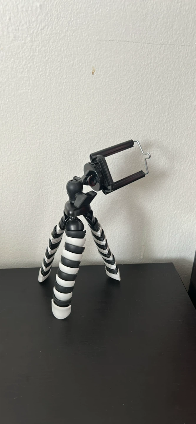 Flexible Tripod for Smartphones - Black