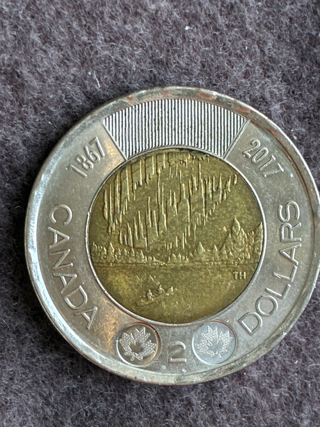 $4  2017 Canada 2 Dollars "Dance of the Spirits" coin money