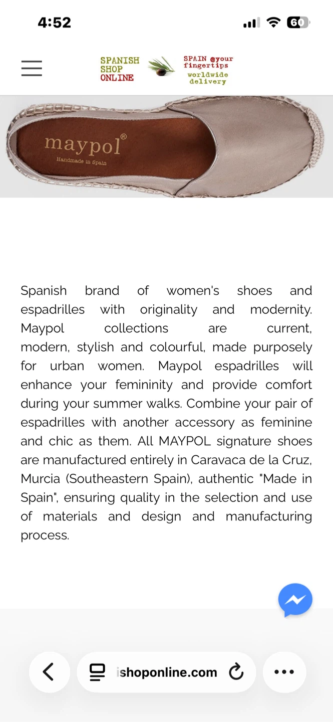 Woman’s Suede Espadrille Loafer*Spain 7.5 - photo 4