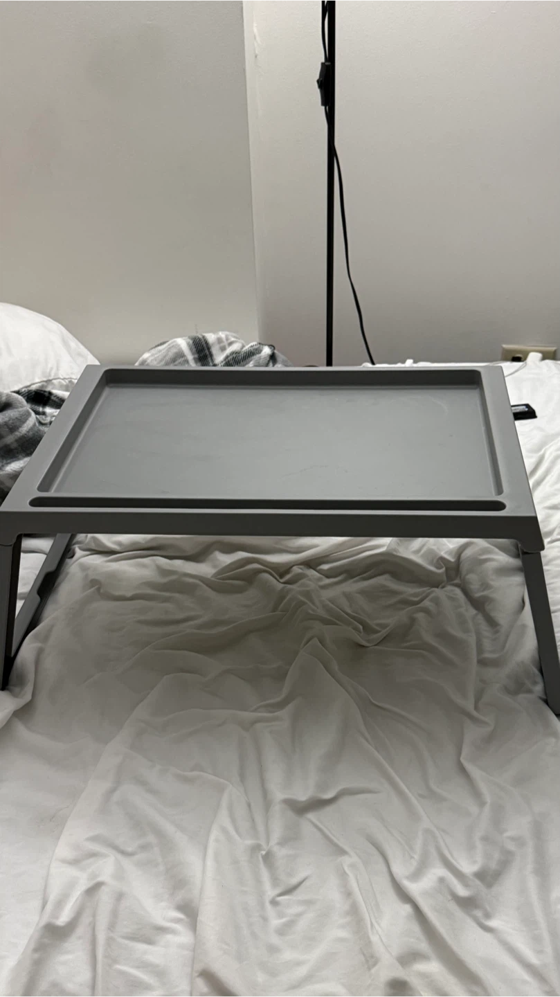 Grey Bed Tray Table - photo 2