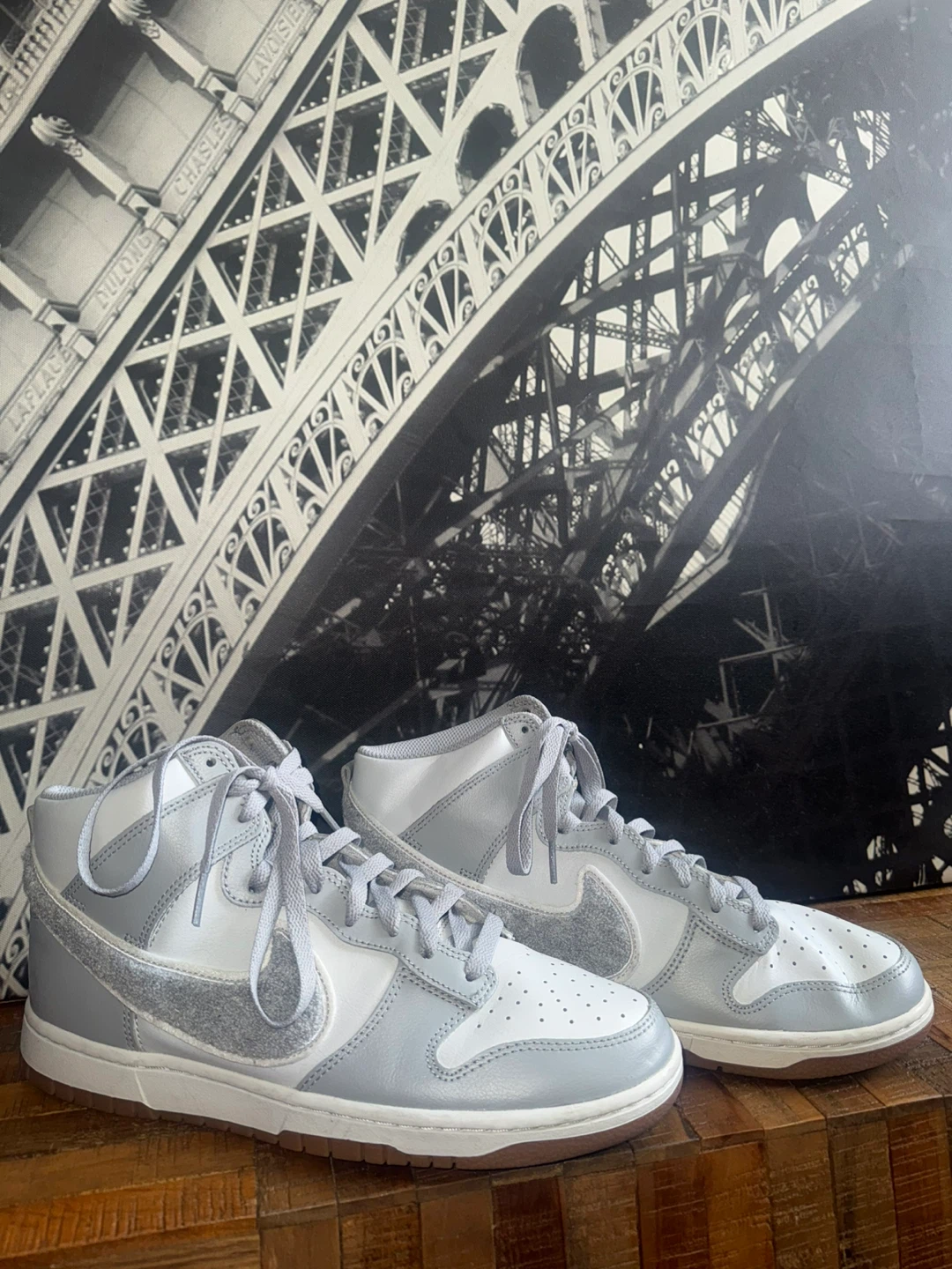 Nike Dunk High Grey White Sneakers