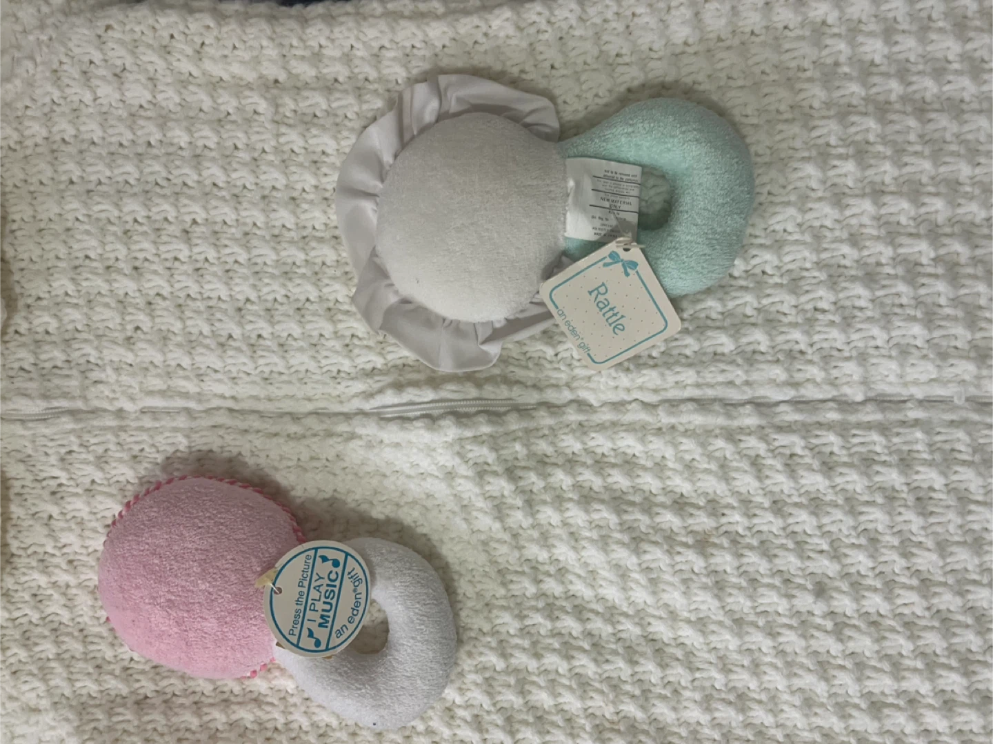 Eden Baby Rattle Toy set of two brand new - photo 4