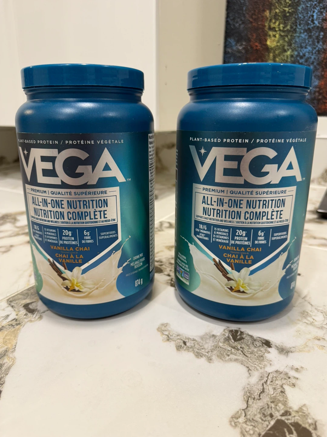 Vega All-In-One Nutrition Complete Plant-Based Protein Powder