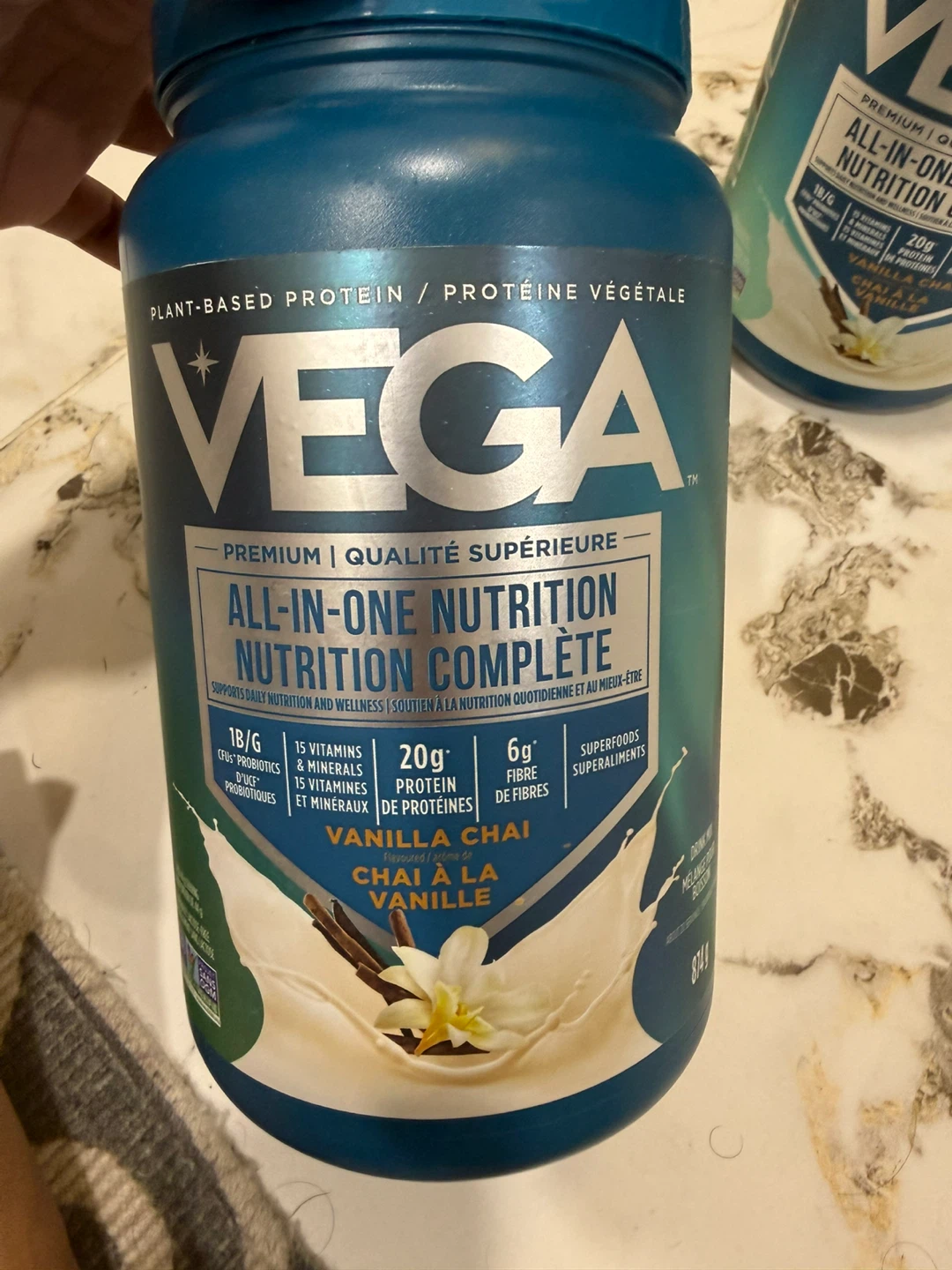 Vega All-In-One Nutrition Complete Plant-Based Protein Powder - photo 2