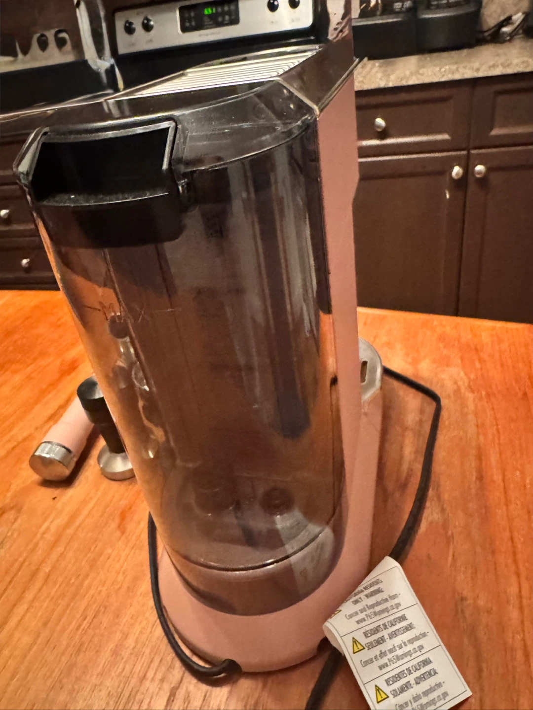 DeLonghi Pink Espresso Machine with Accessories - photo 4