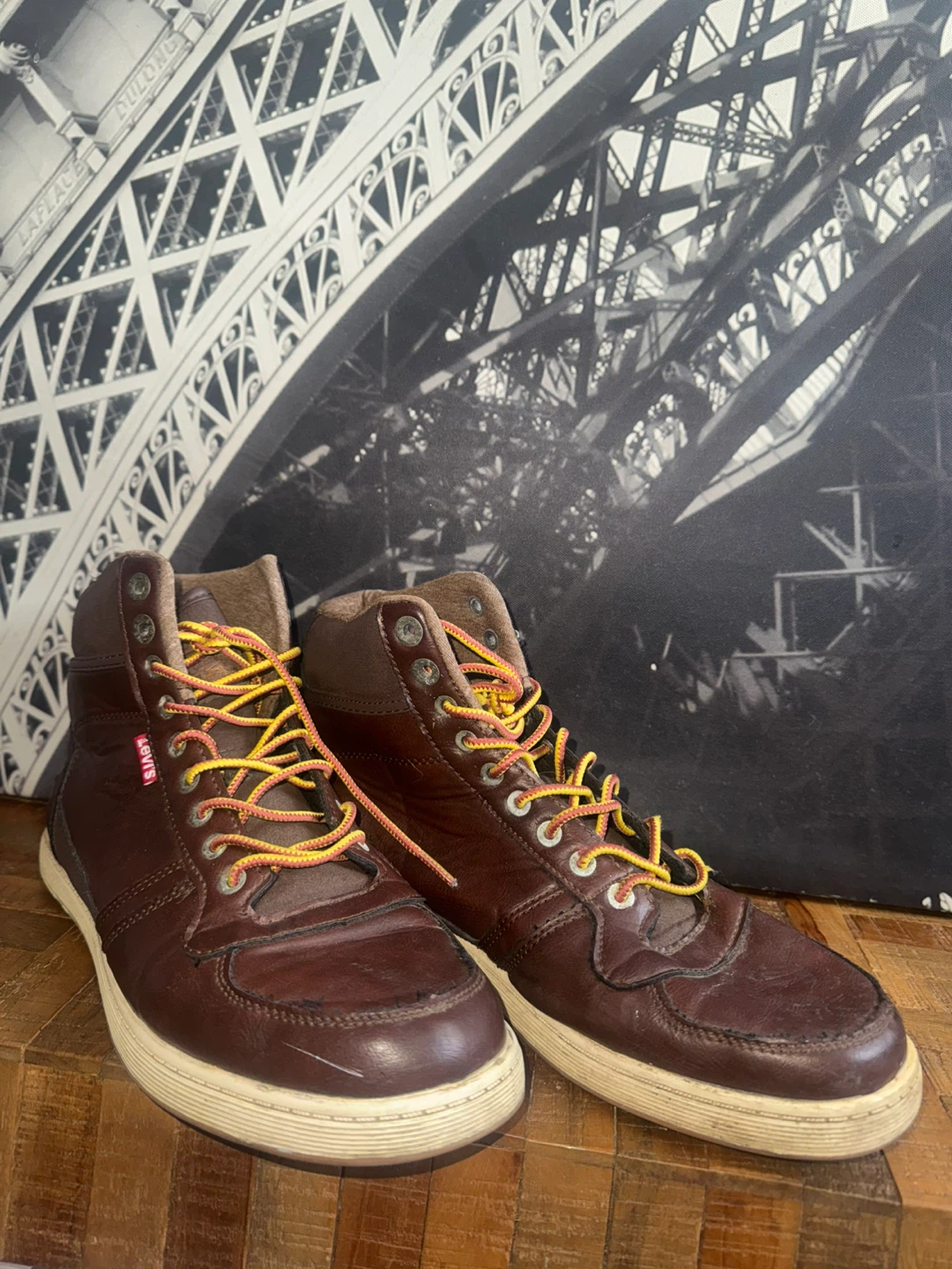 Levi's High Top Sneakers - Brown - photo 2