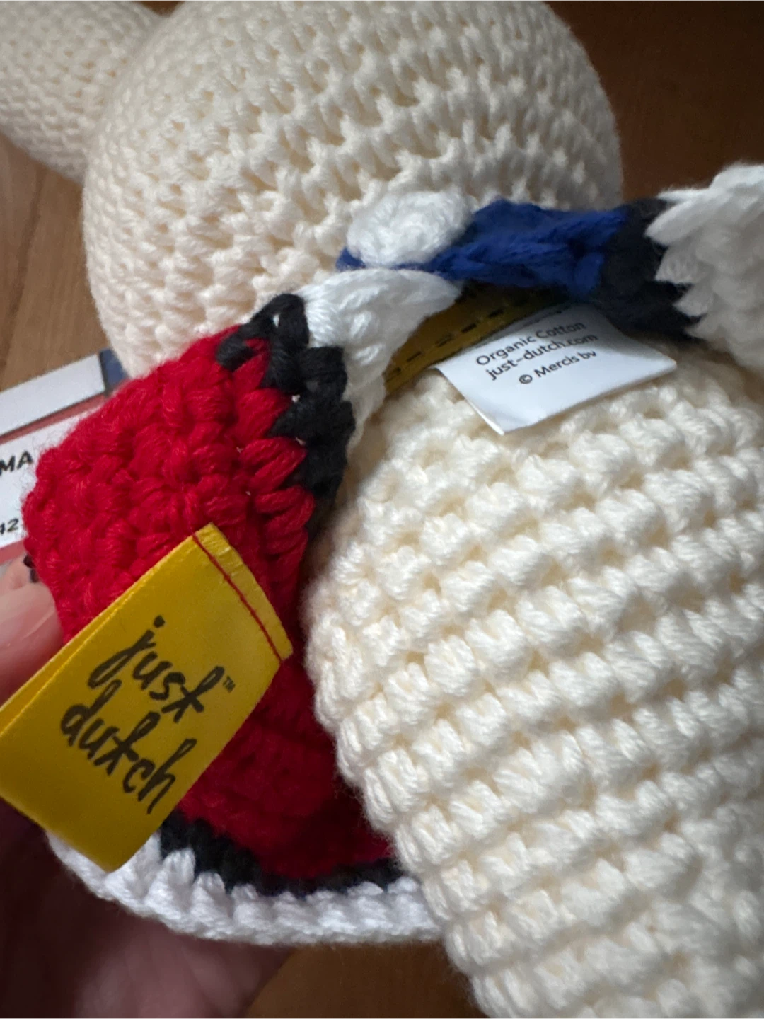 Just Dutch Miffy Crochet Doll - Piet Mondrian Inspired - photo 3