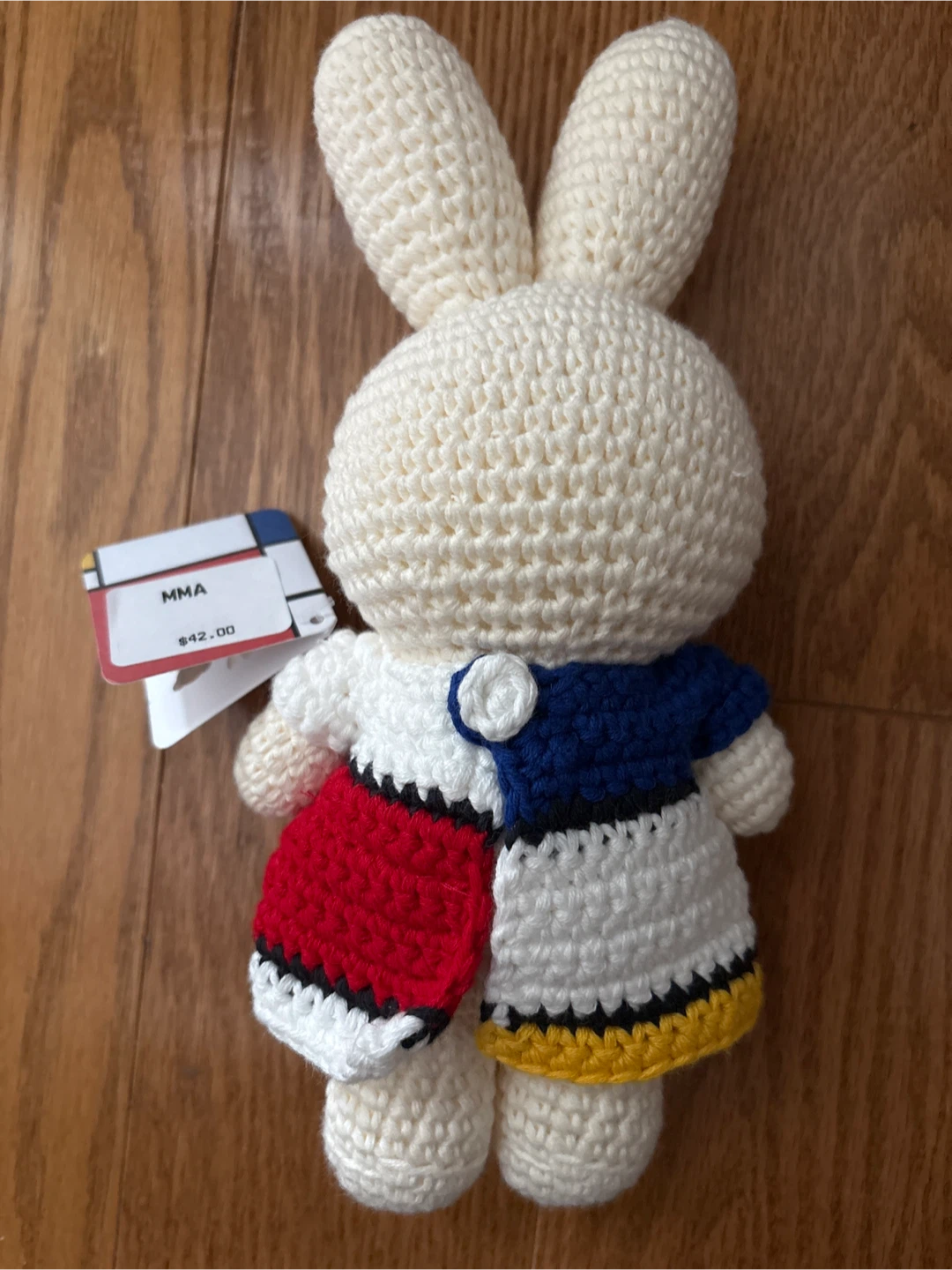 Just Dutch Miffy Crochet Doll - Piet Mondrian Inspired - photo 2