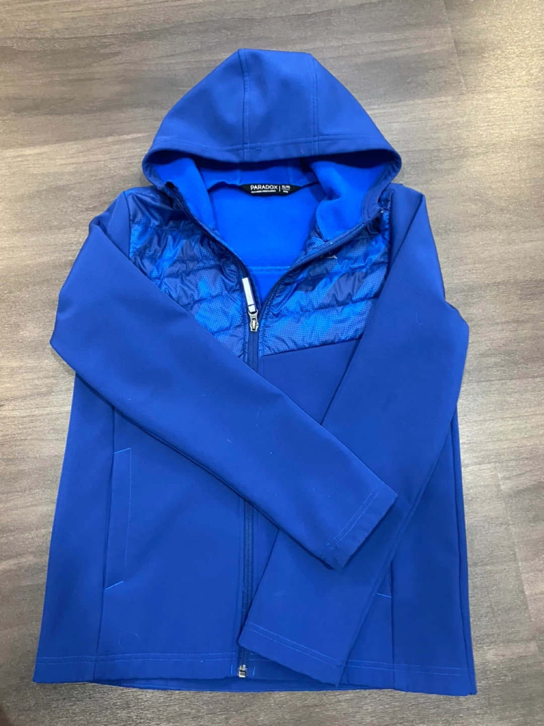 Paradox Zip-Up Hoodie Jacket XL/TG Blue