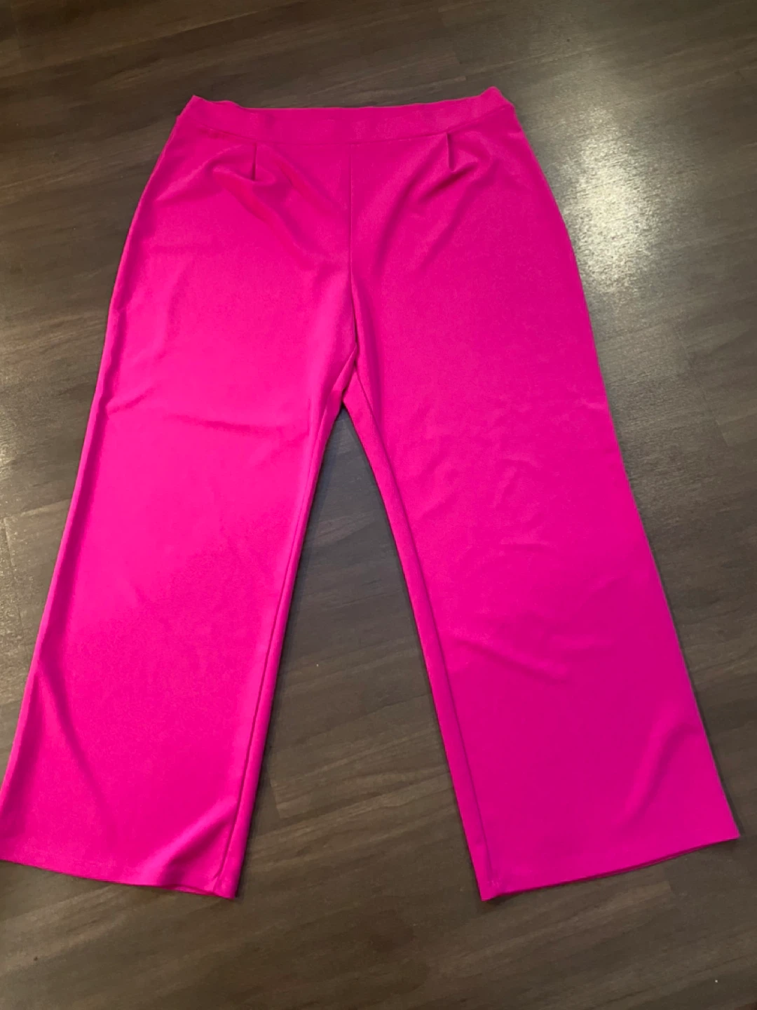 Fashion Nova Pink Wide Leg Pants