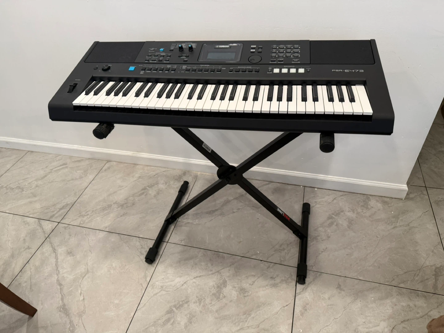 Yamaha PSR-E473 Keyboard with Stand and Gig Bag - photo 5