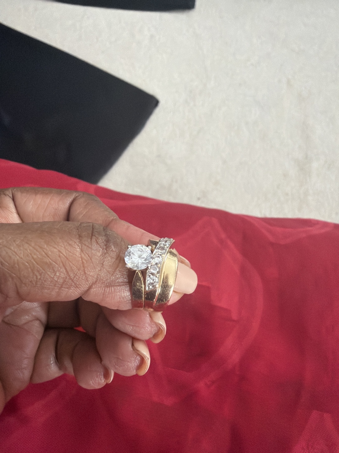 💍 Top 2 Carat Wedding set - photo 3